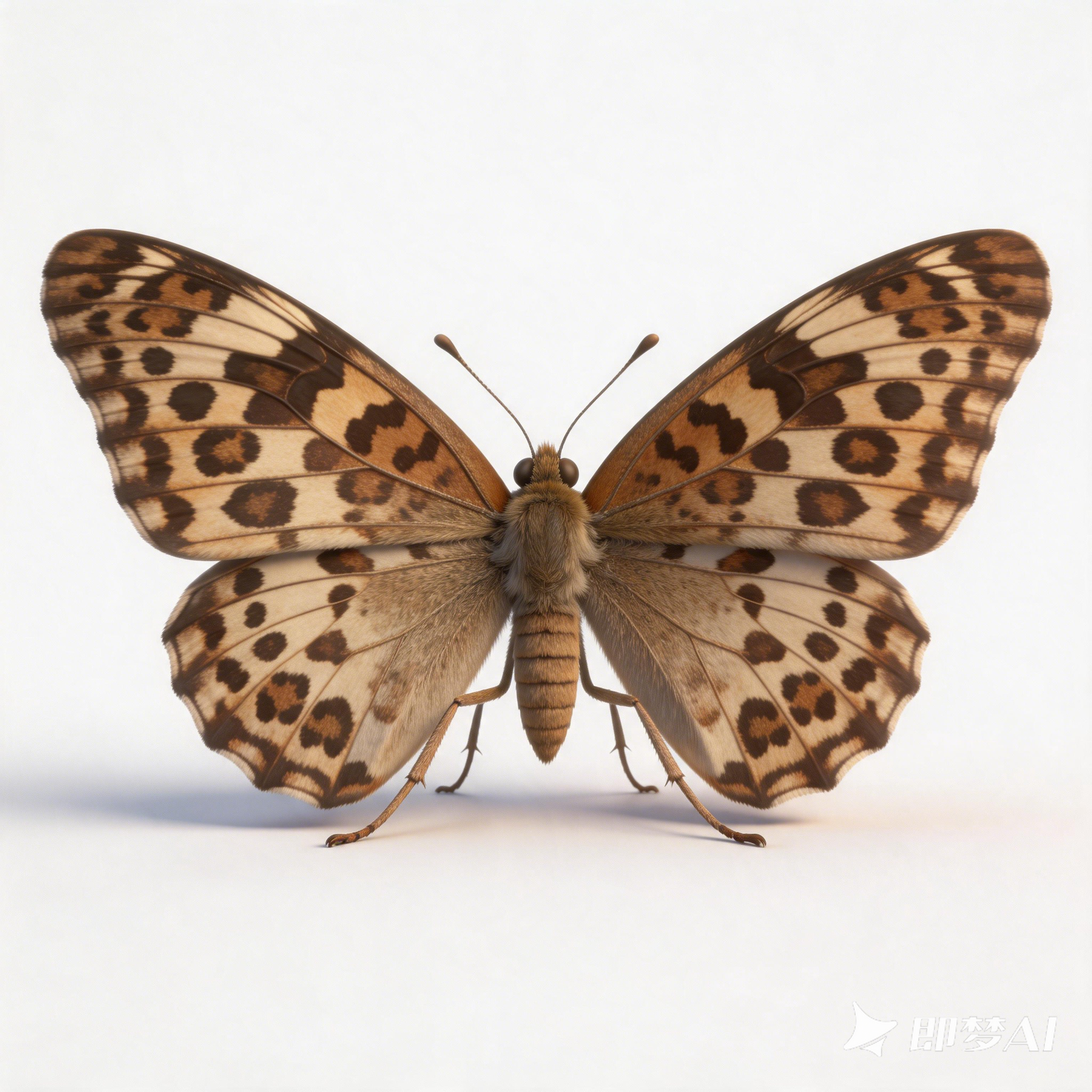 Leopard butterfly，