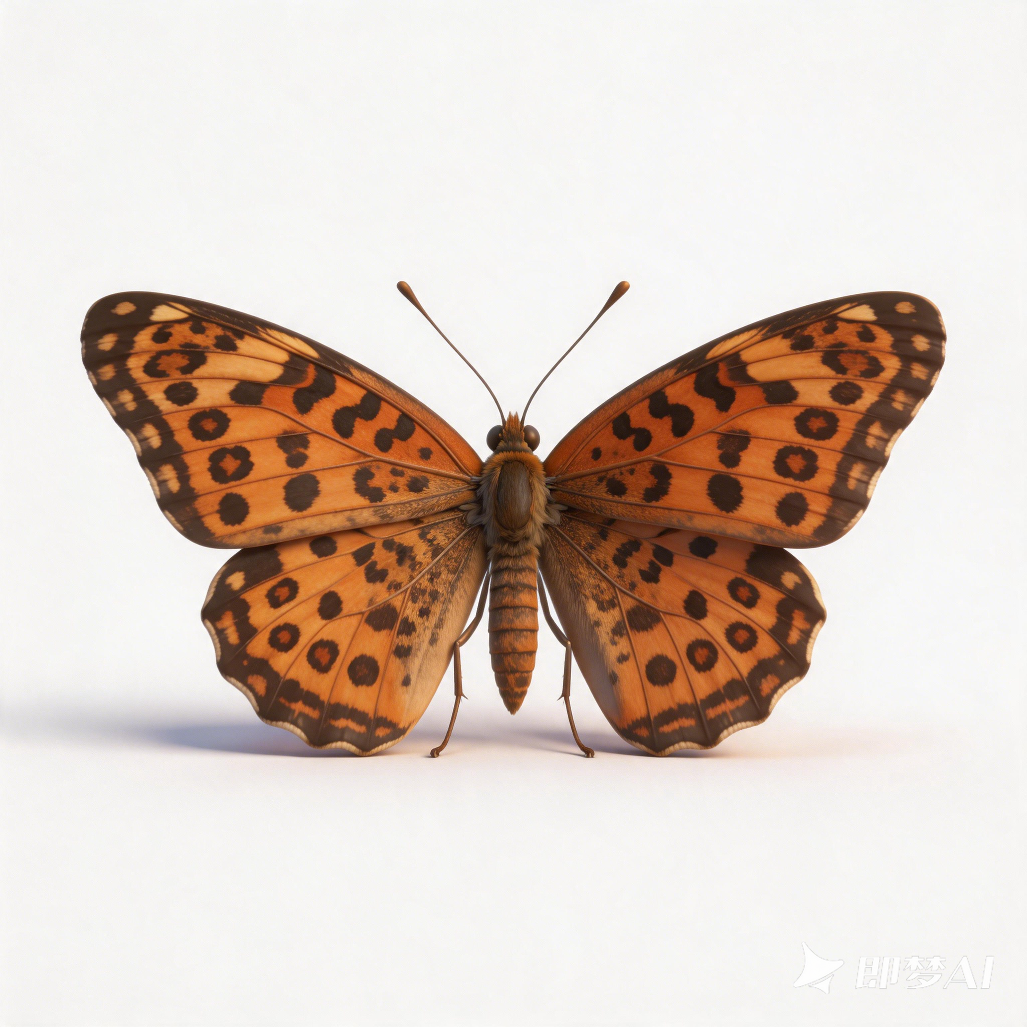 Leopard butterfly，