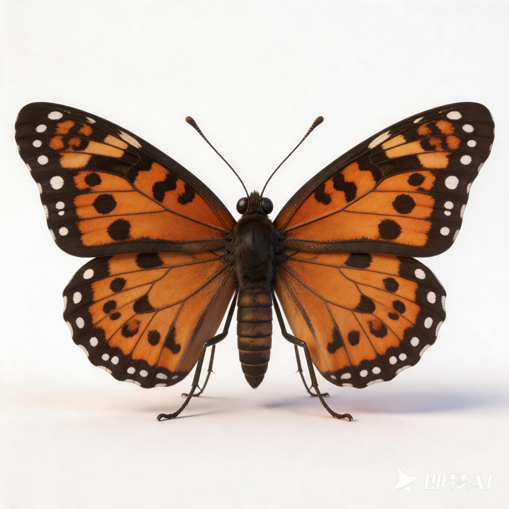 Leopard butterfly，