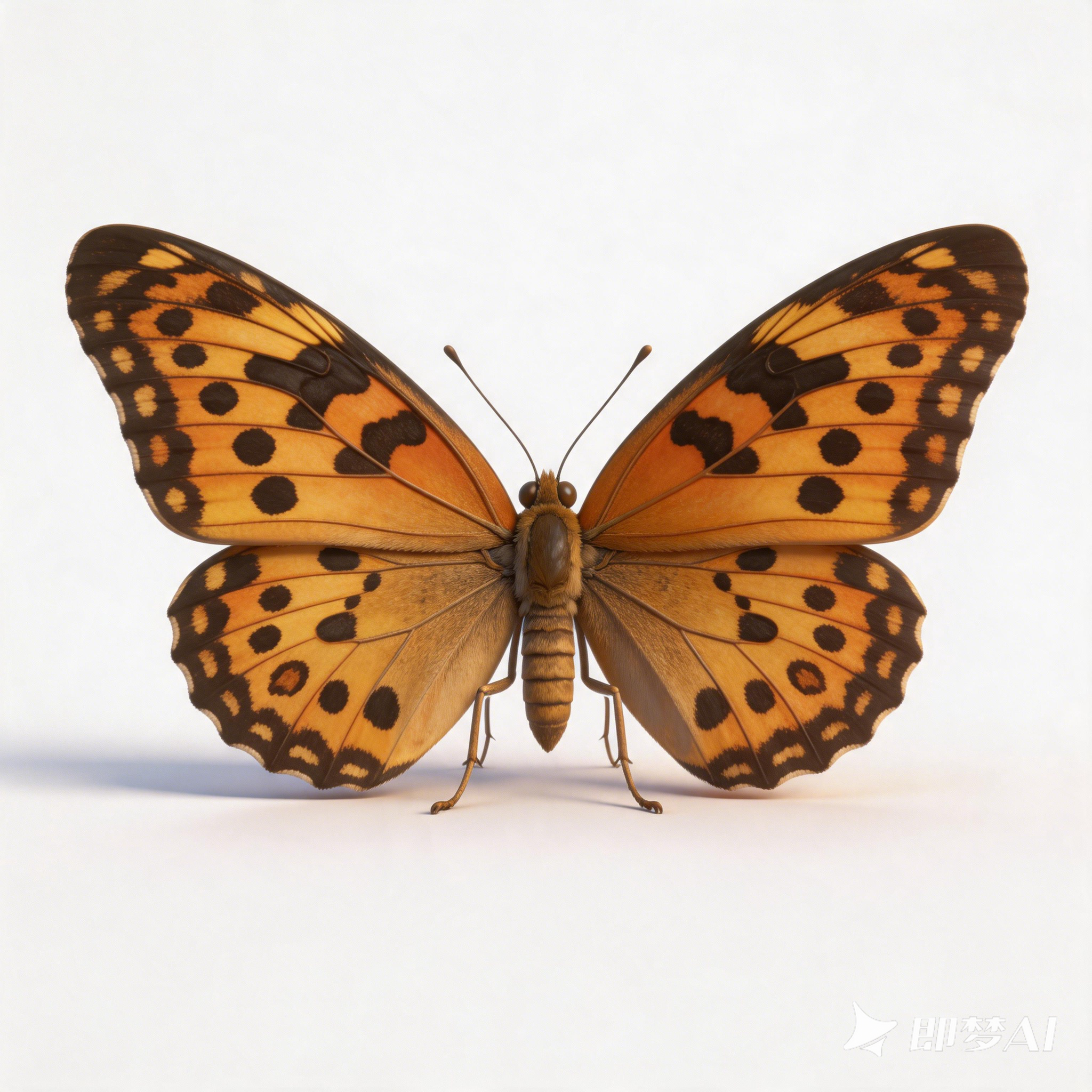 Leopard butterfly，