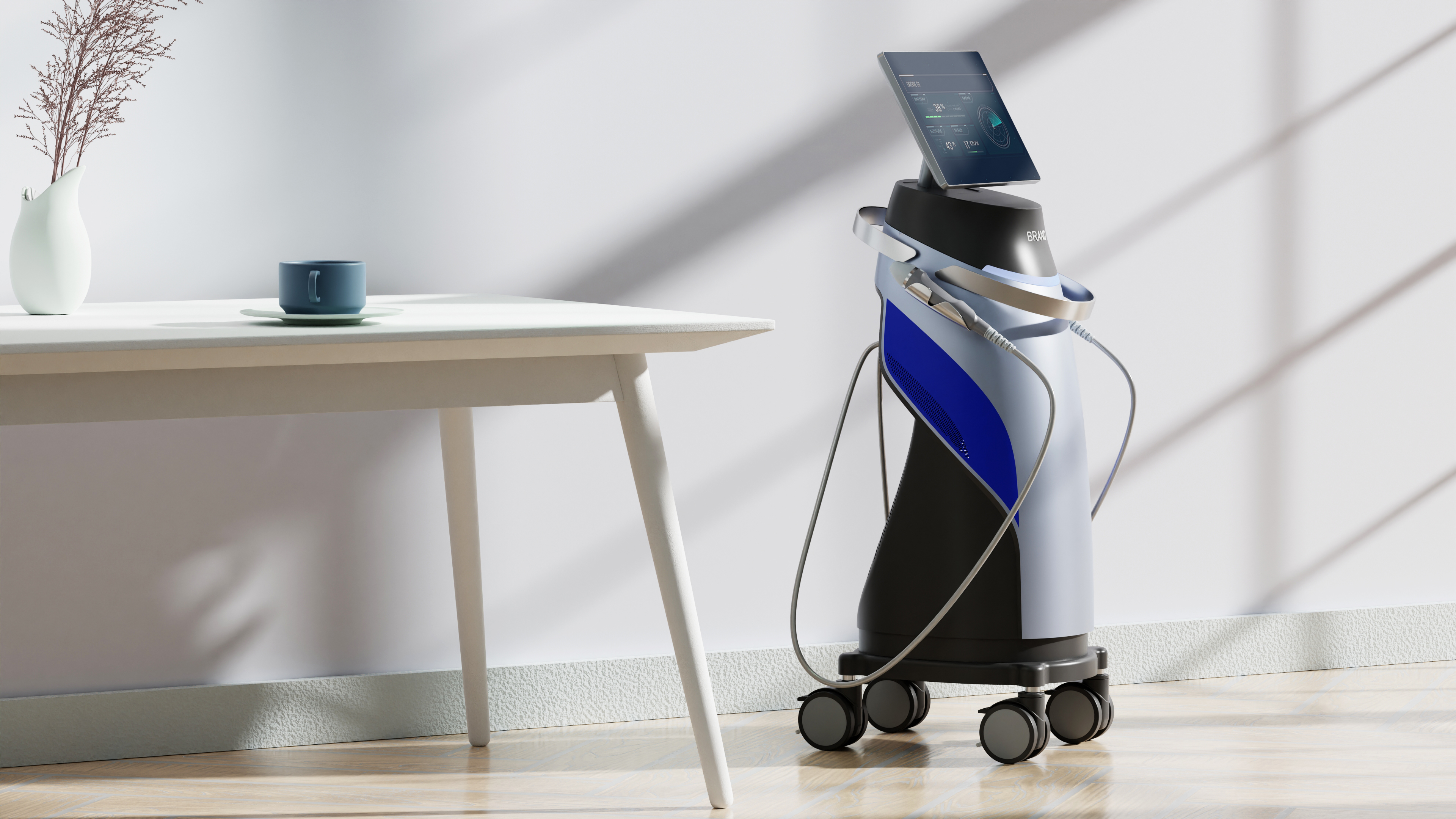 Medical beauty equipment, beauty equipment chassis design，