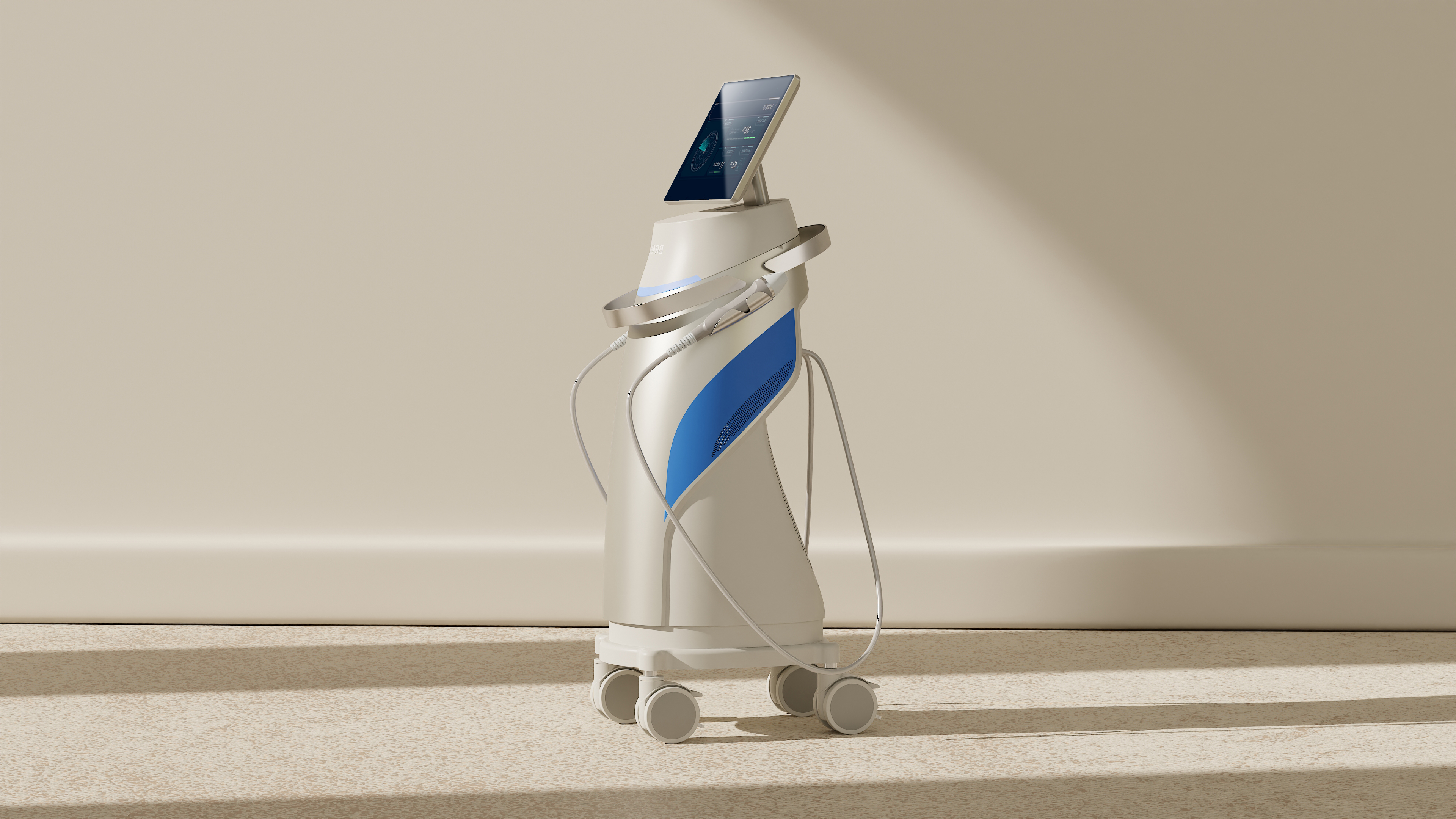 Medical beauty equipment, beauty equipment chassis design，