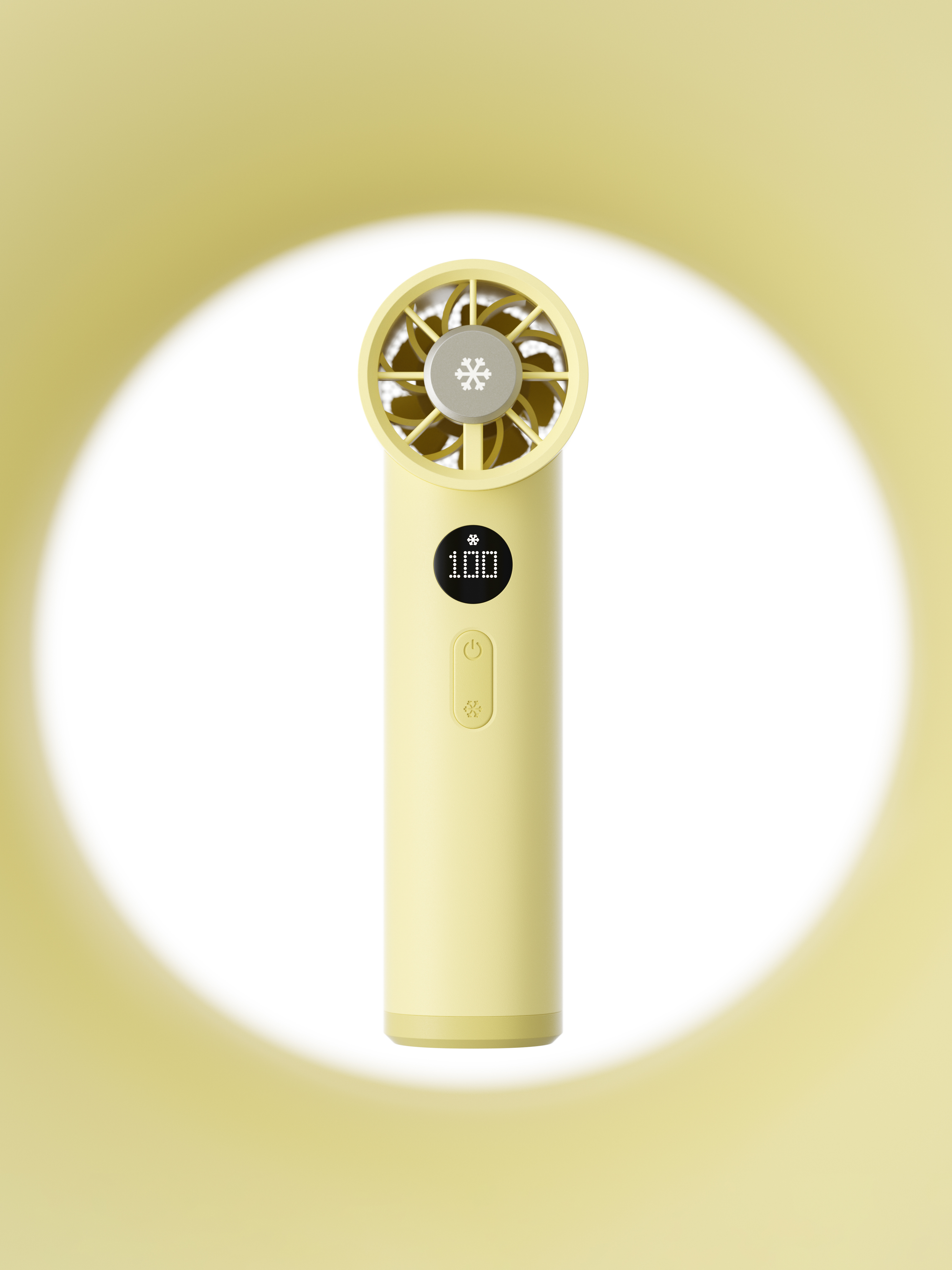 product design，industrial design，Fan，Handheld fan，Portable，Design is not a big problem.，cmf，Render，