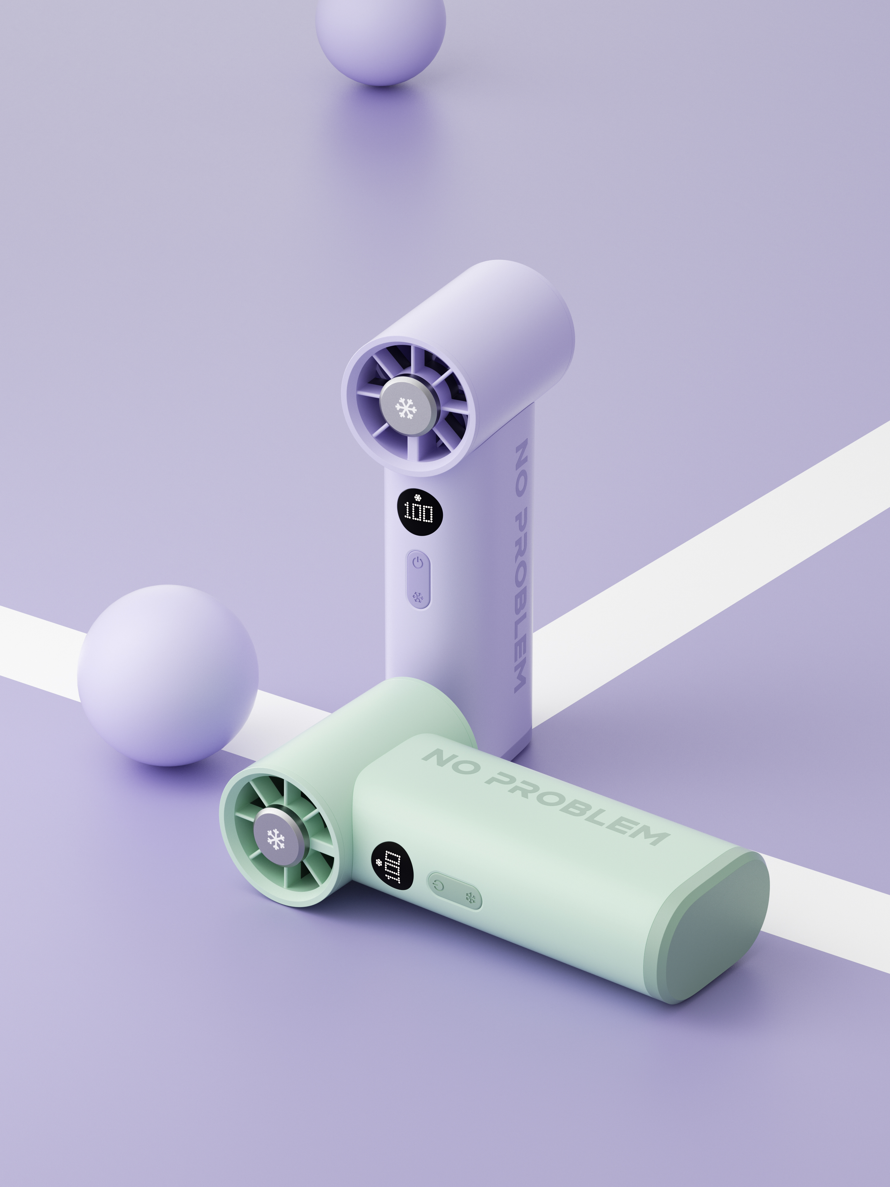 product design，industrial design，Fan，Handheld fan，Portable，Design is not a big problem.，cmf，Render，