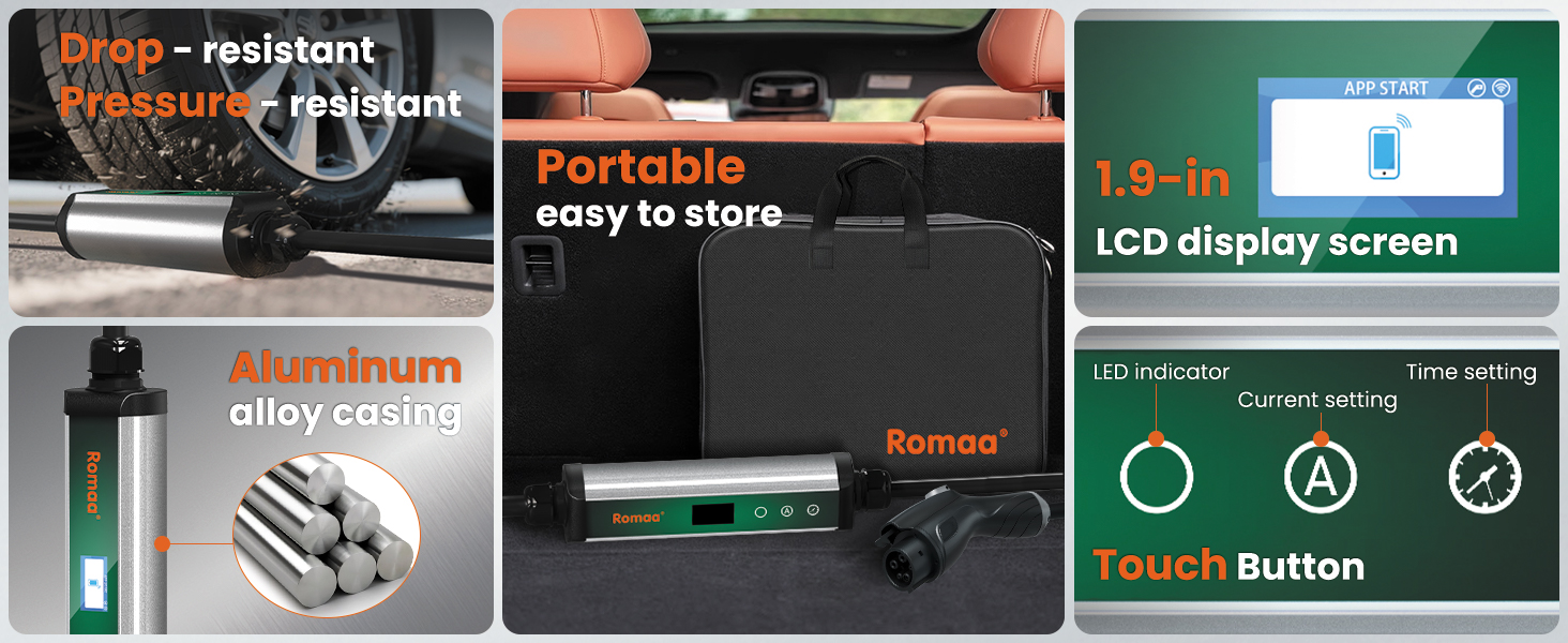 Portable AC Charger，Charging pile，