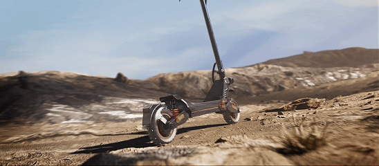 Product design, electric scooter, styling design, outdoor play，