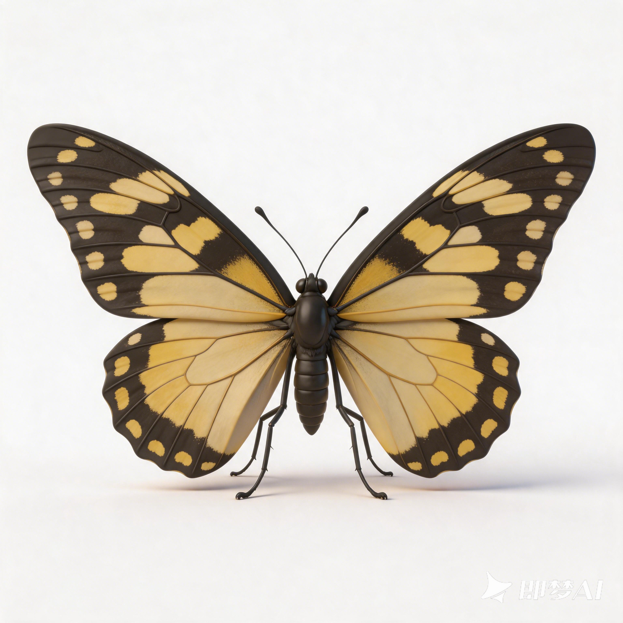 Small spot petticoats phoenix butterfly，