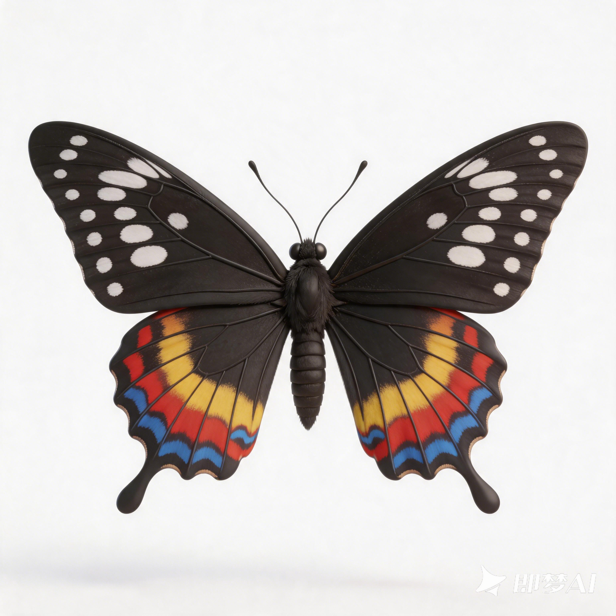 Painted Lady Swallowtail，