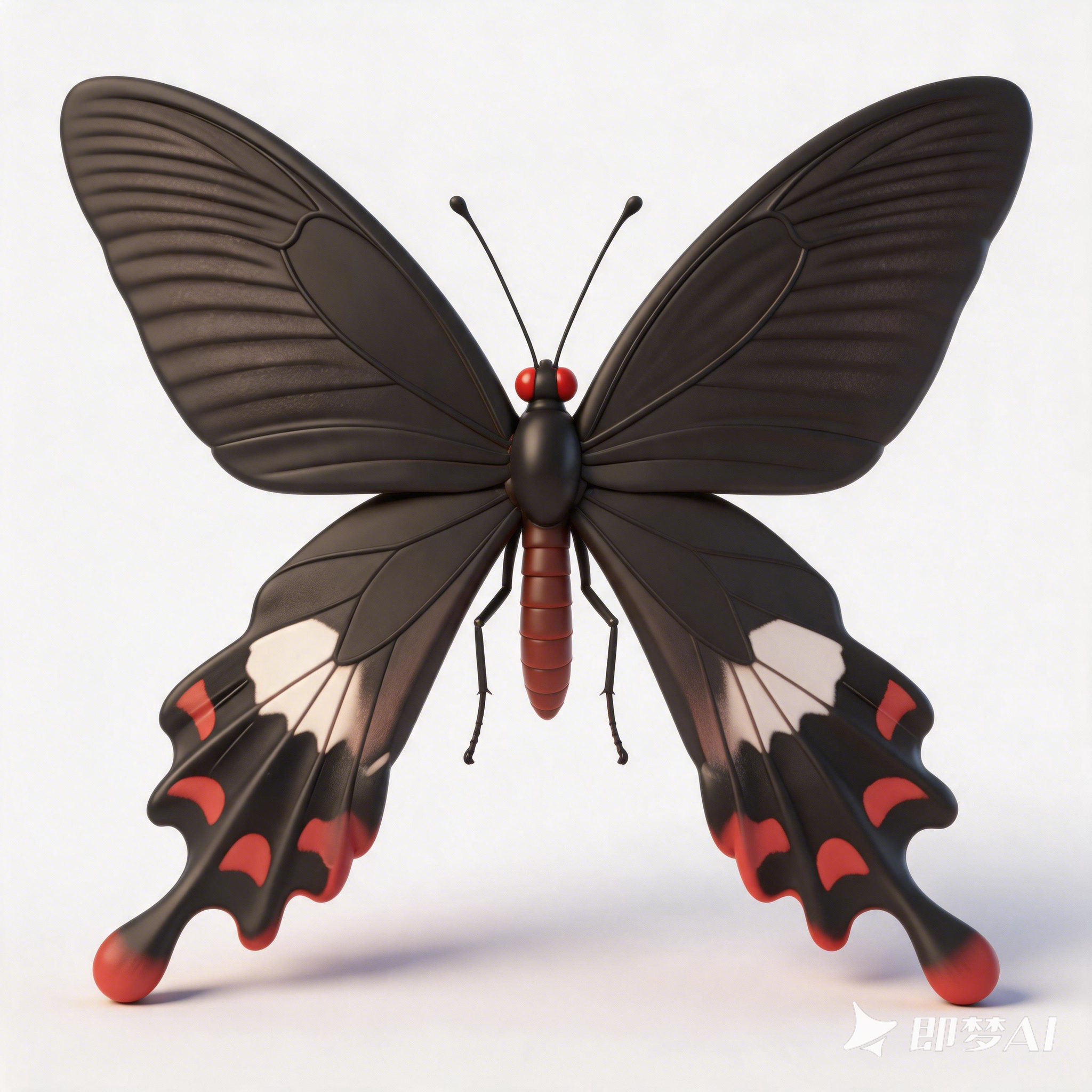 Painted Lady Swallowtail，