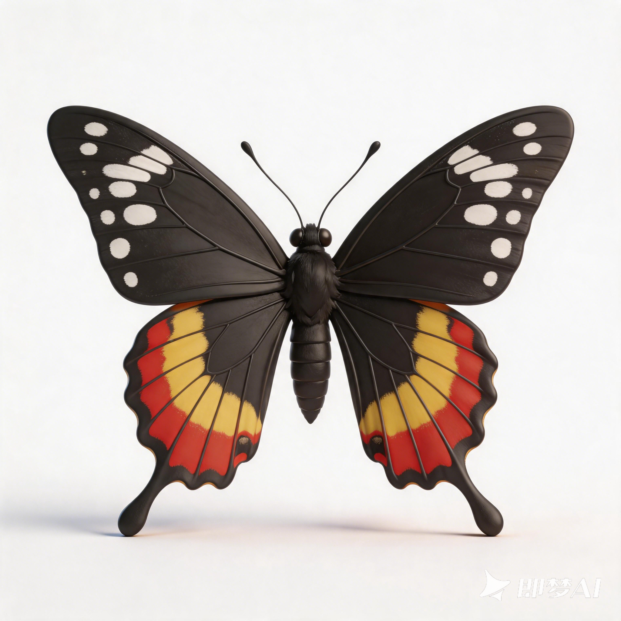Painted Lady Swallowtail，