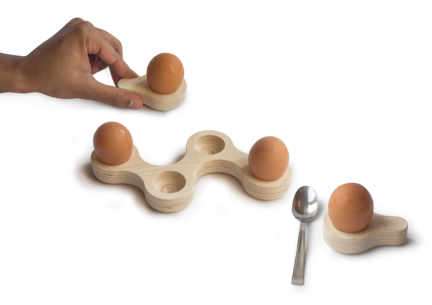 Egg rack，CONNECTIONS，Wooden ，