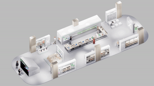 space design ，Brand design，Commercial space design，Flash Space，E-commerce vision，Product rendering，3D rendering，VI design，
