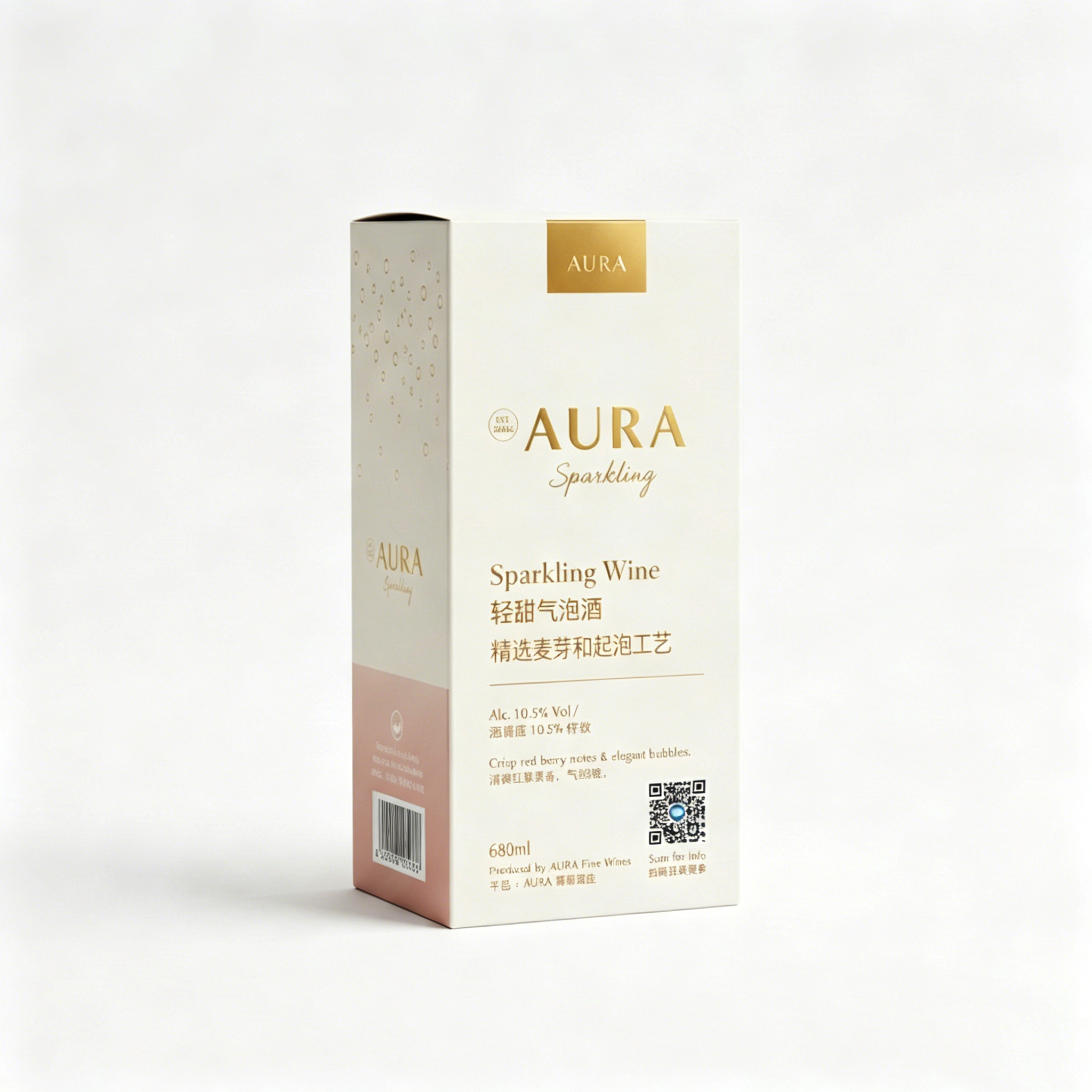 sparkling wine，packing design，Modeling and rendering，Bottle design，industrial design，