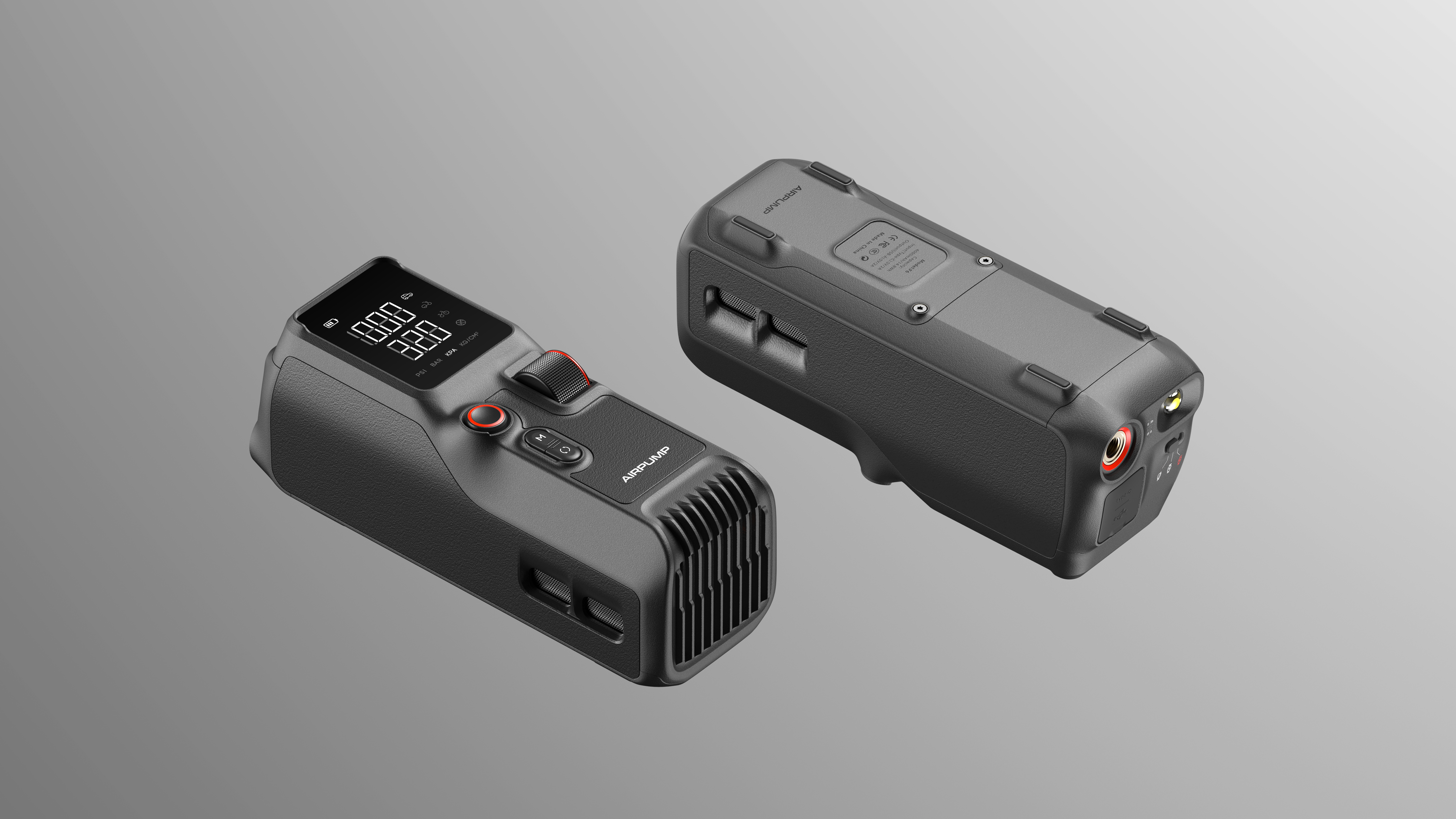 Air pump，Vehicle products，product design，industrial design，several-dimensional design，