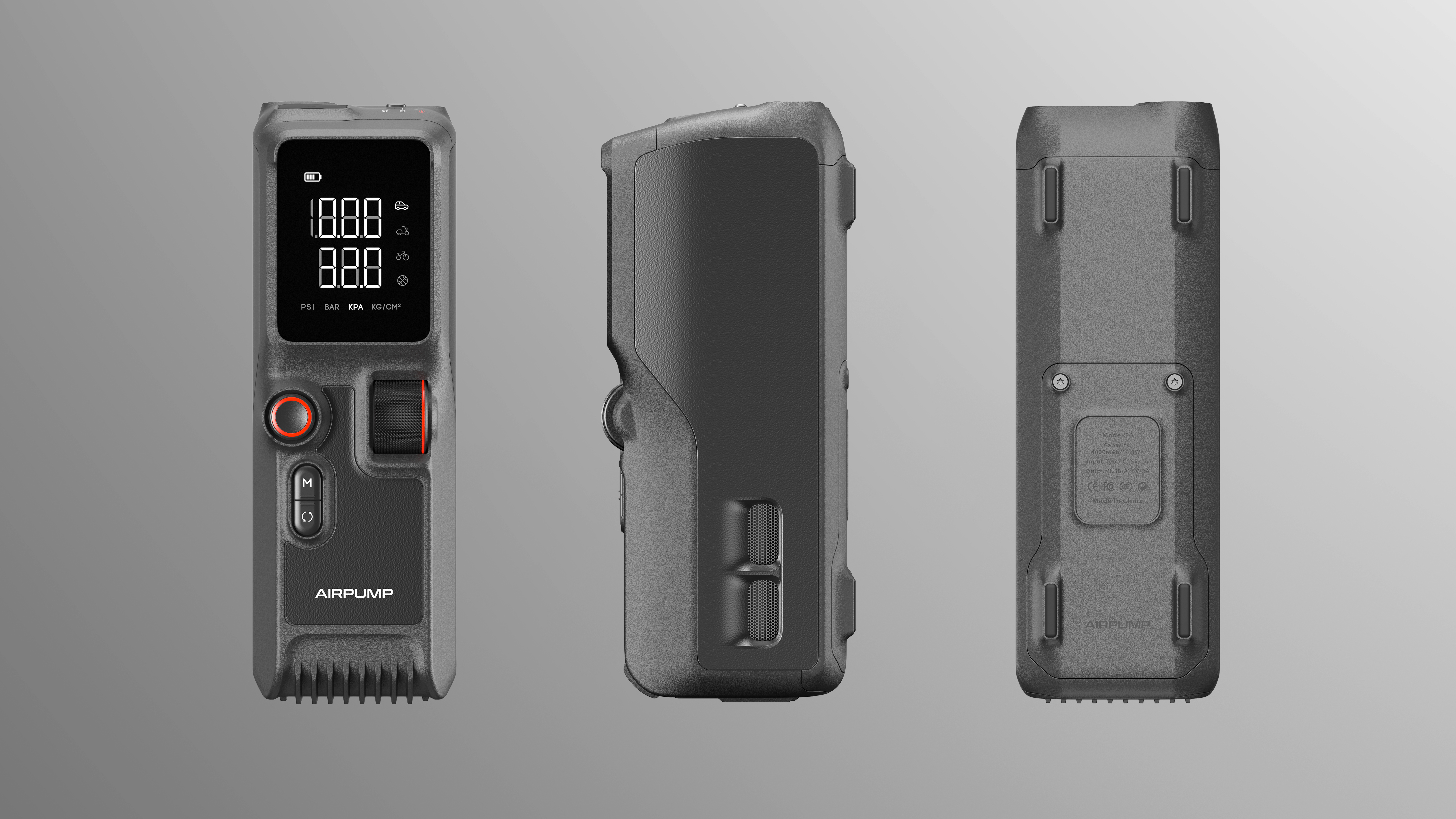 Air pump，Vehicle products，product design，industrial design，several-dimensional design，