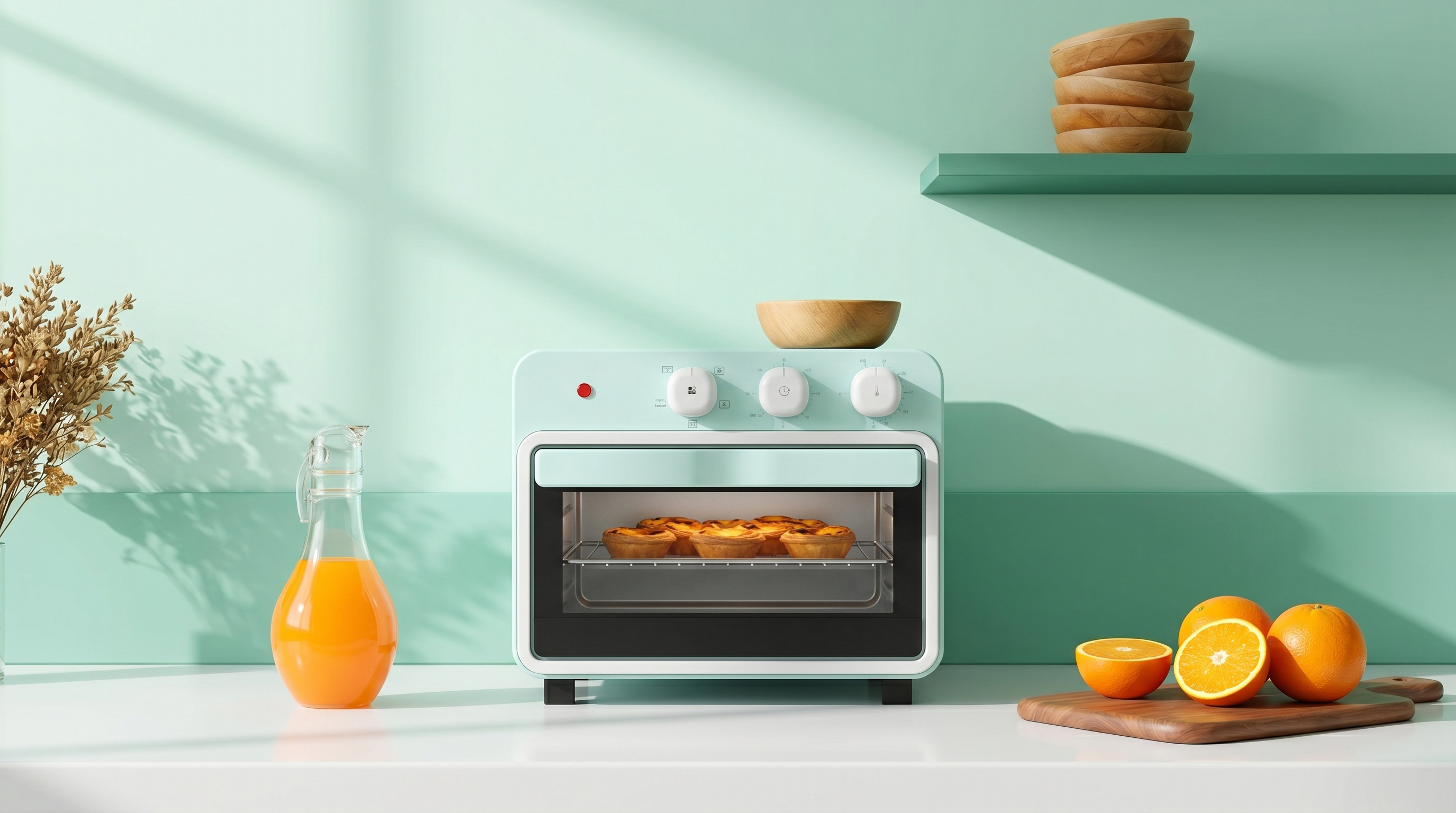 Air oven，Mini oven，small home appliances，Appearance design，product design，get design，