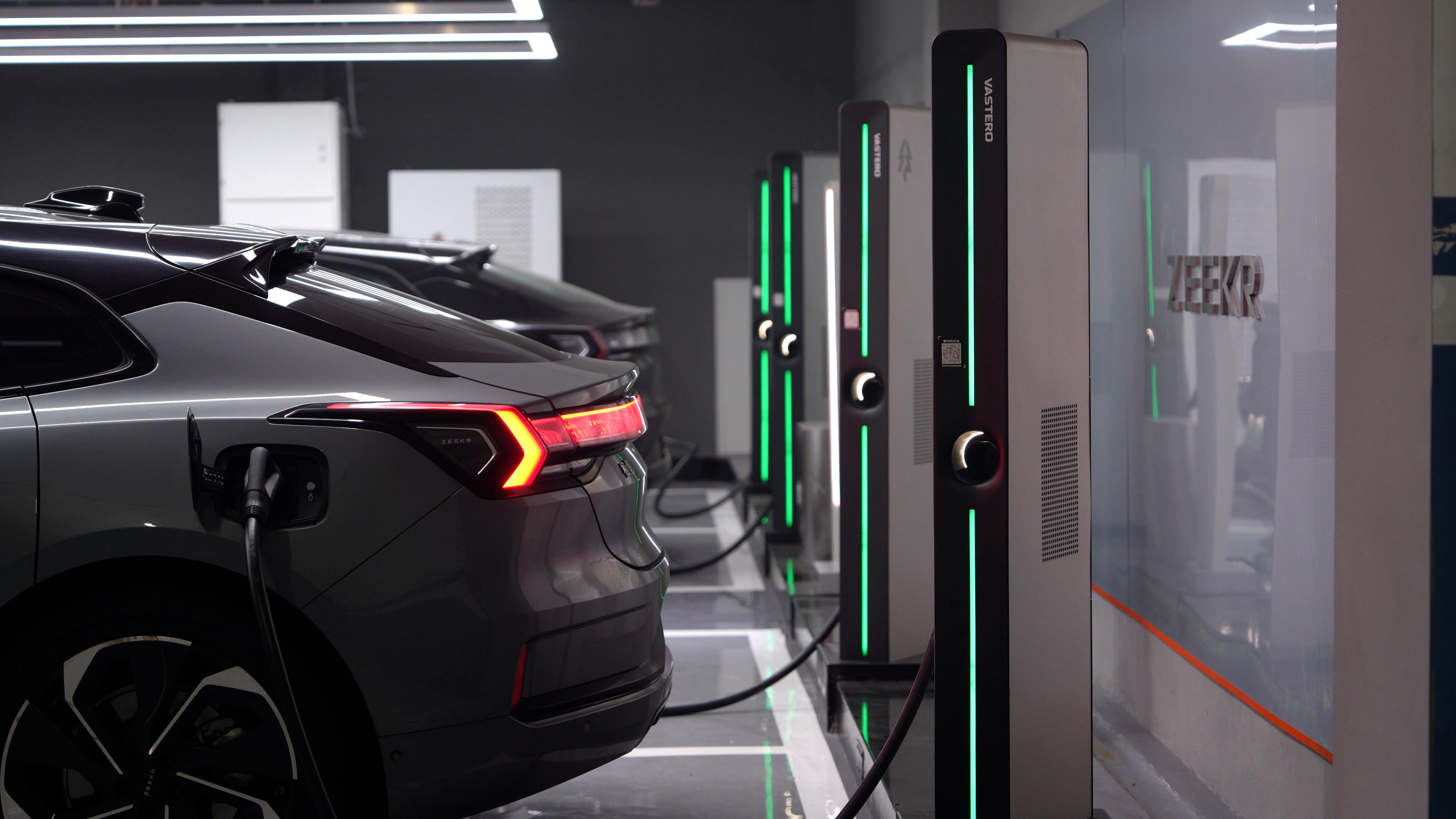 new energy，The vast energy，Charging pile，liquid-cooled over-filled pile，