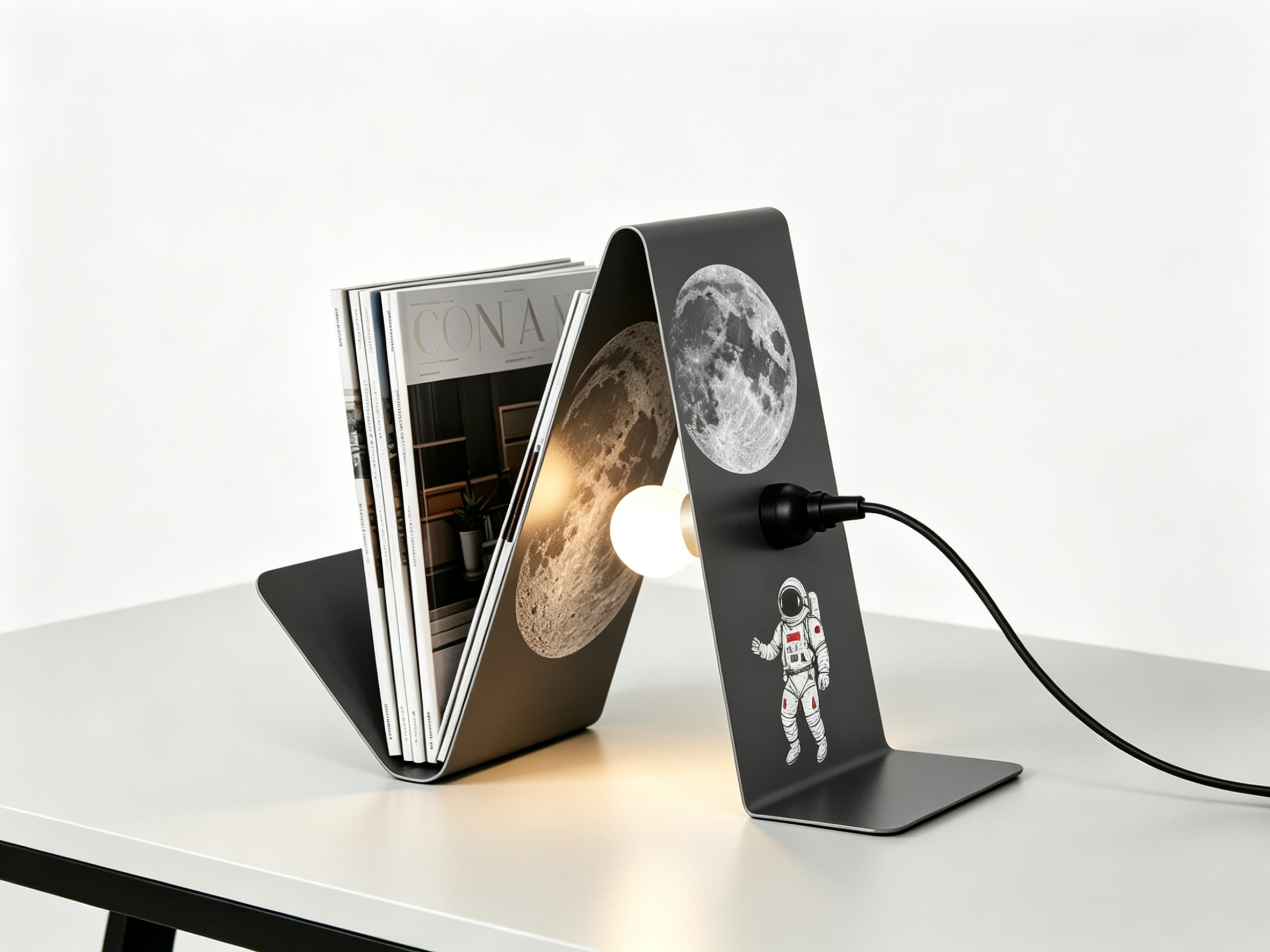 Desk lamp，Atmosphere lamp，industrial design，lamps and lanterns，Lunar lamp，Creative design，Bedside lamp，Desk lamp，