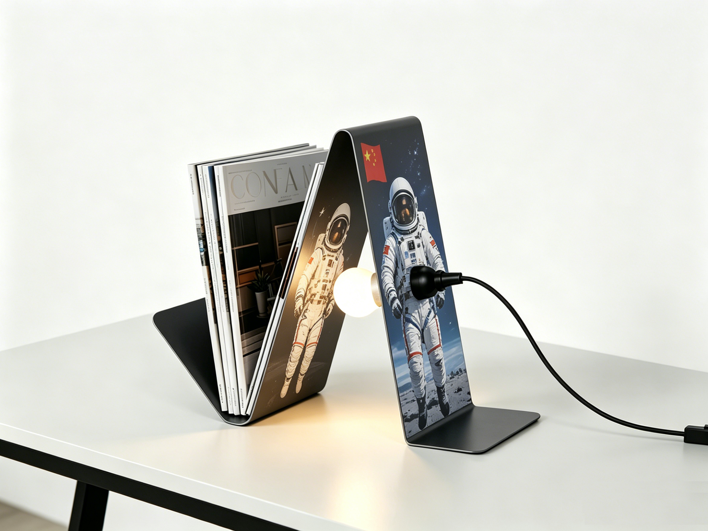 Desk lamp，Atmosphere lamp，industrial design，lamps and lanterns，Lunar lamp，Creative design，Bedside lamp，Desk lamp，