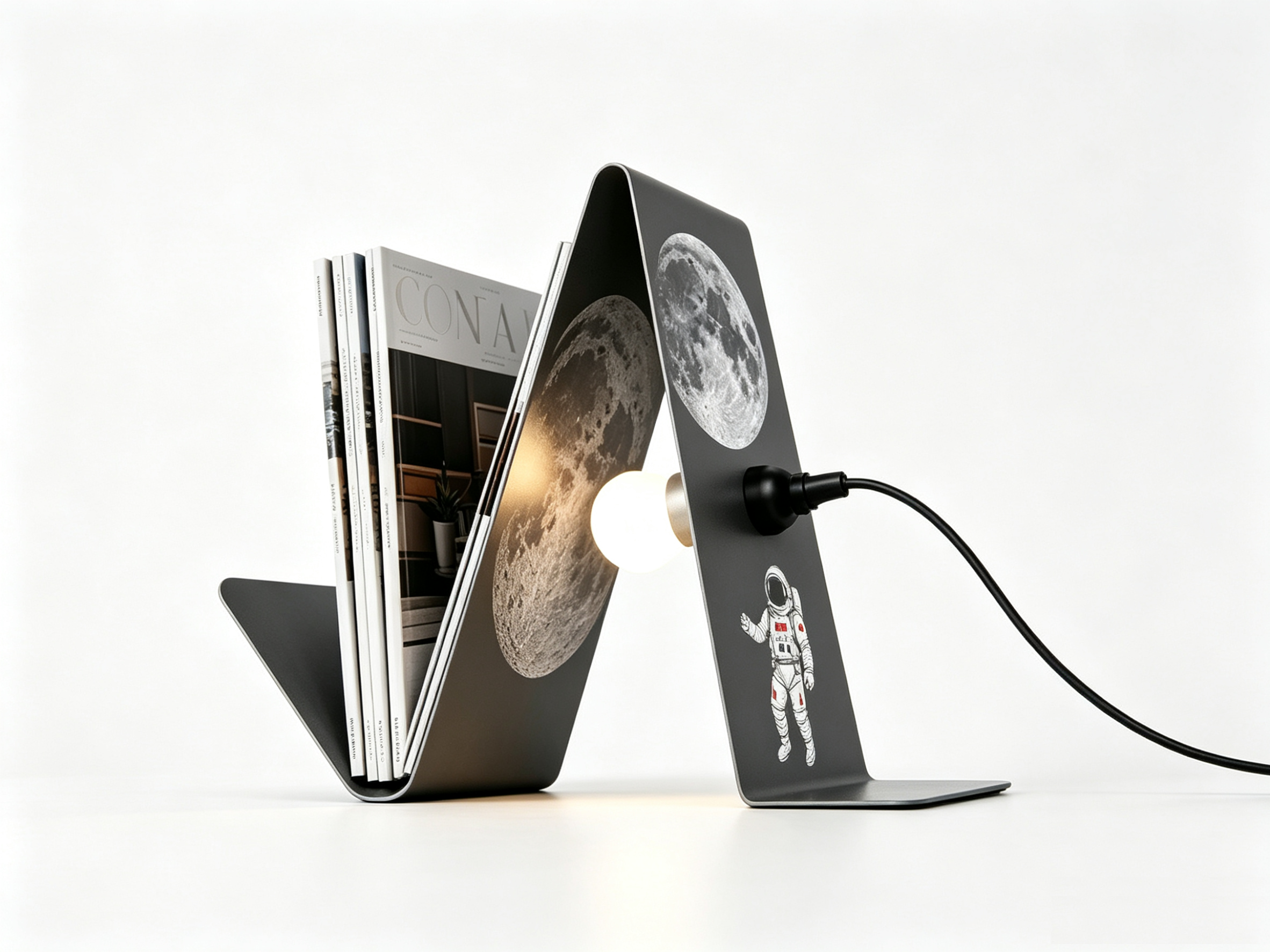 Desk lamp，Atmosphere lamp，industrial design，lamps and lanterns，Lunar lamp，Creative design，Bedside lamp，Desk lamp，