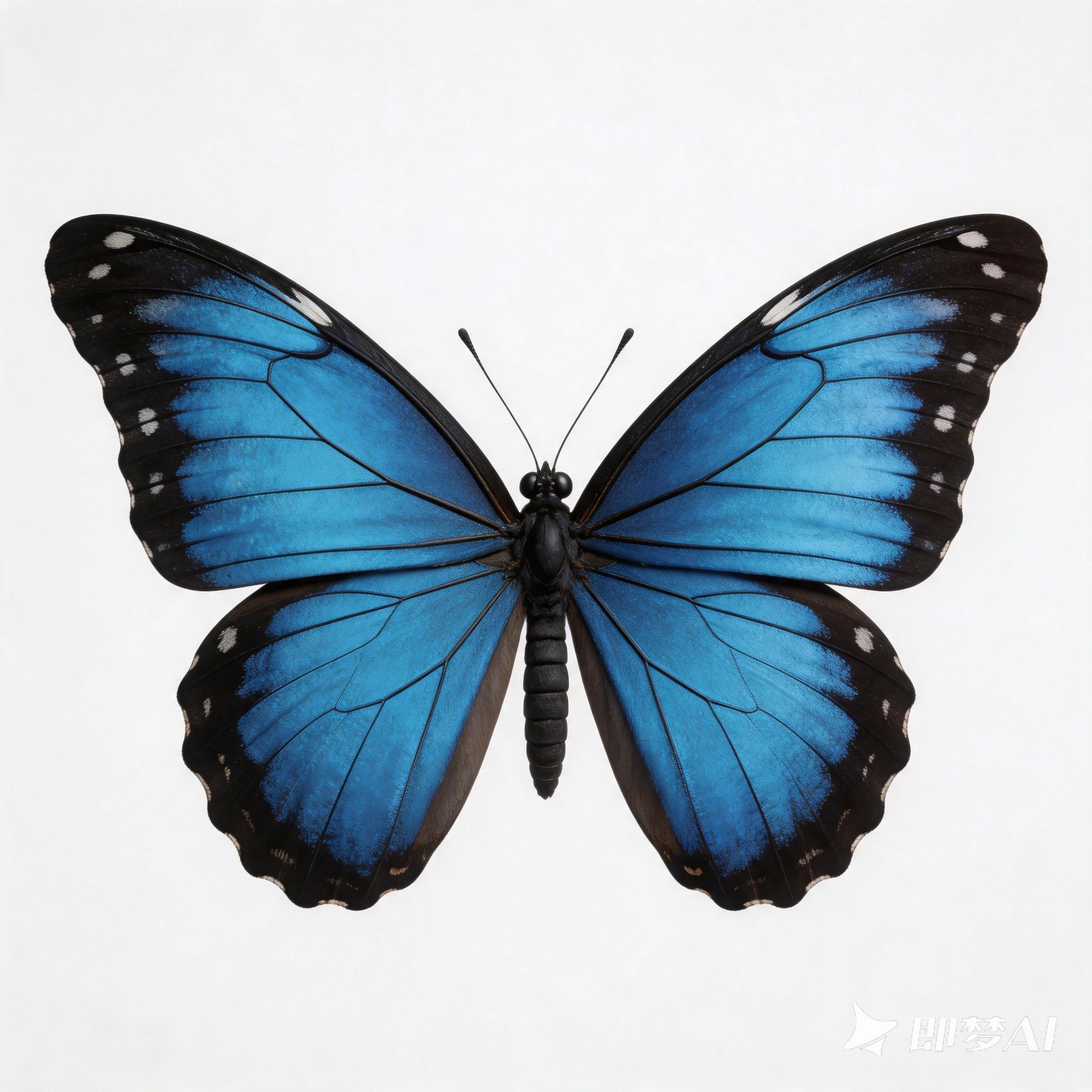 Blue Birdwing Butterfly，