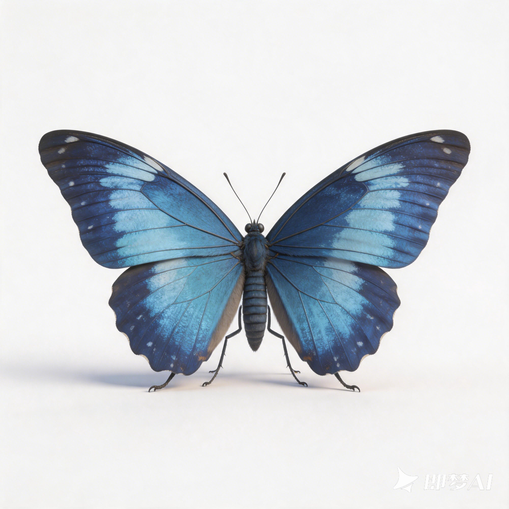 Blue Birdwing Butterfly，