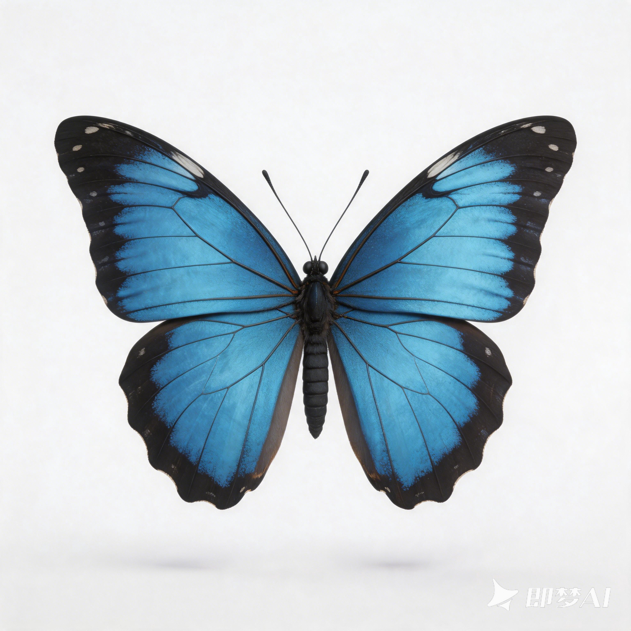 Blue Birdwing Butterfly，