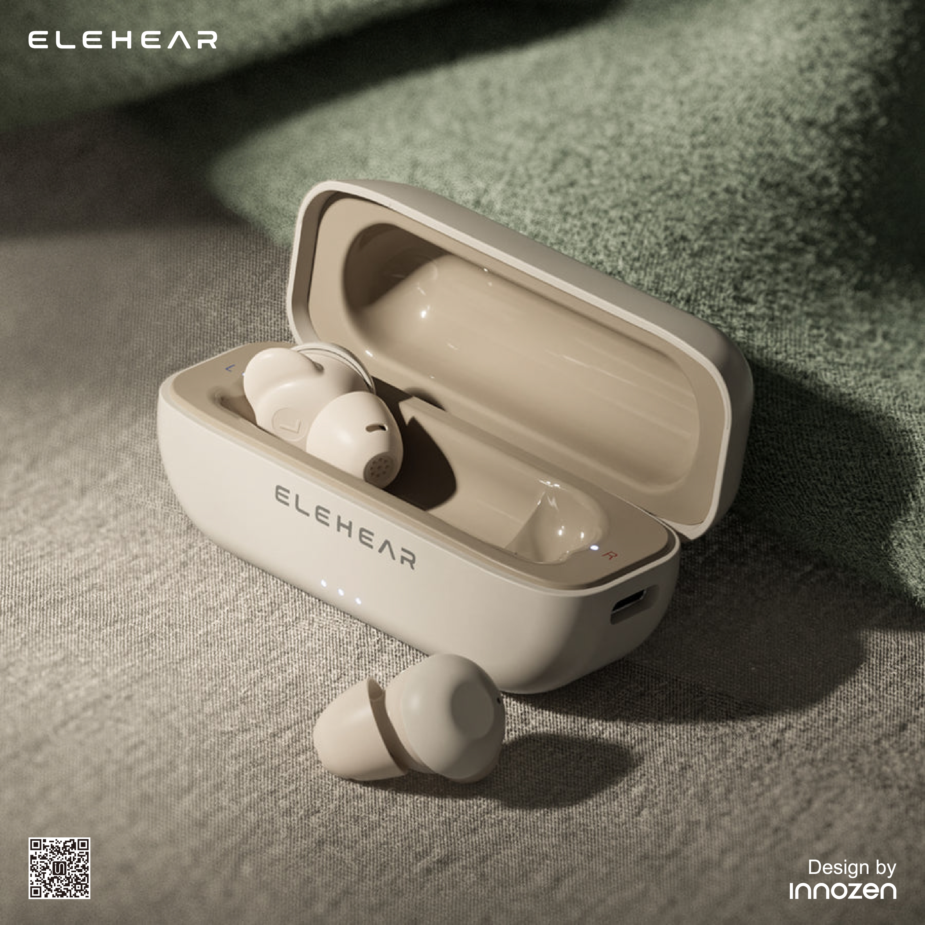 Italian design，industrial design，ELEHEAR，In-ear design，Hearing aid headphones，product design，Good thing sharing，