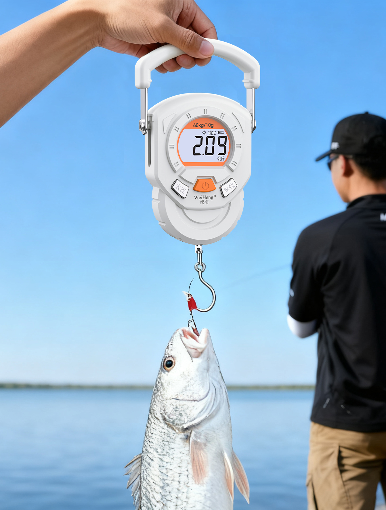 Electronic scale，Handheld scale，Telescopic handle，Fishing scale，