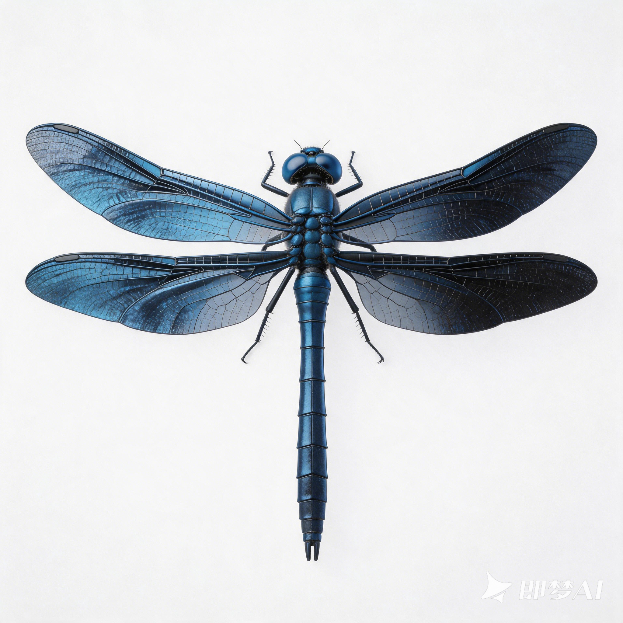 Beautiful-winged dragonfly，