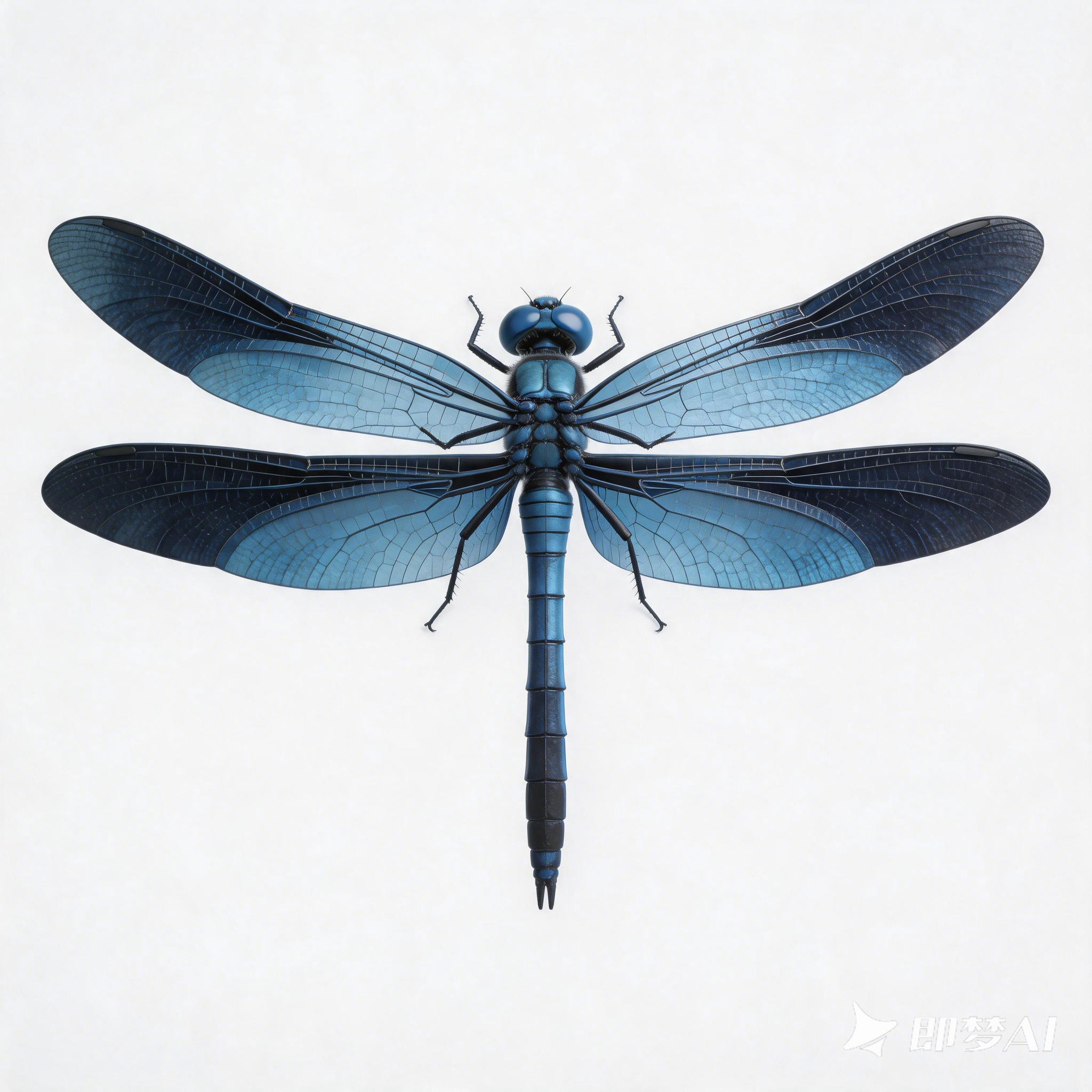 Beautiful-winged dragonfly，