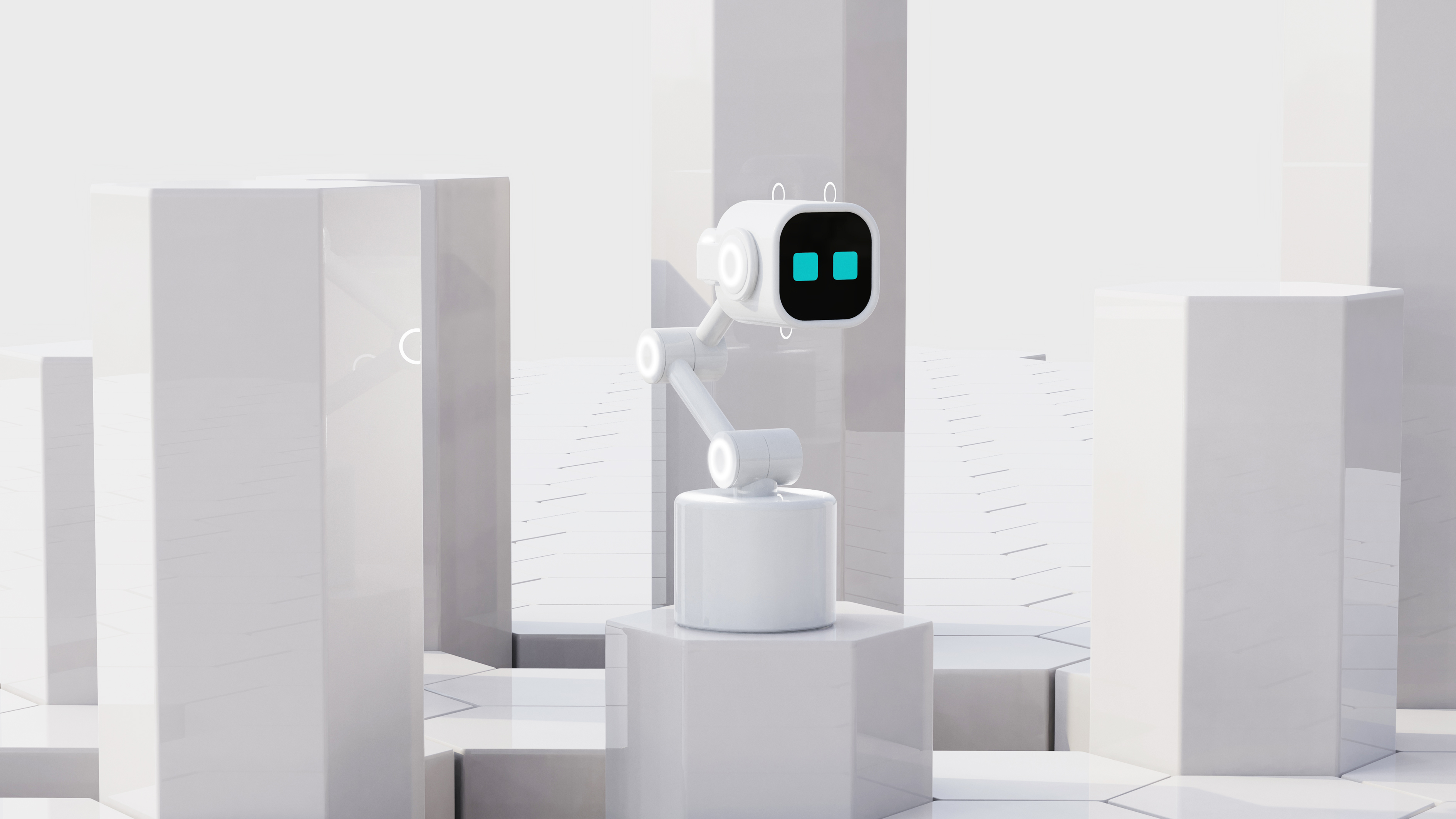 Desktop AI robot，