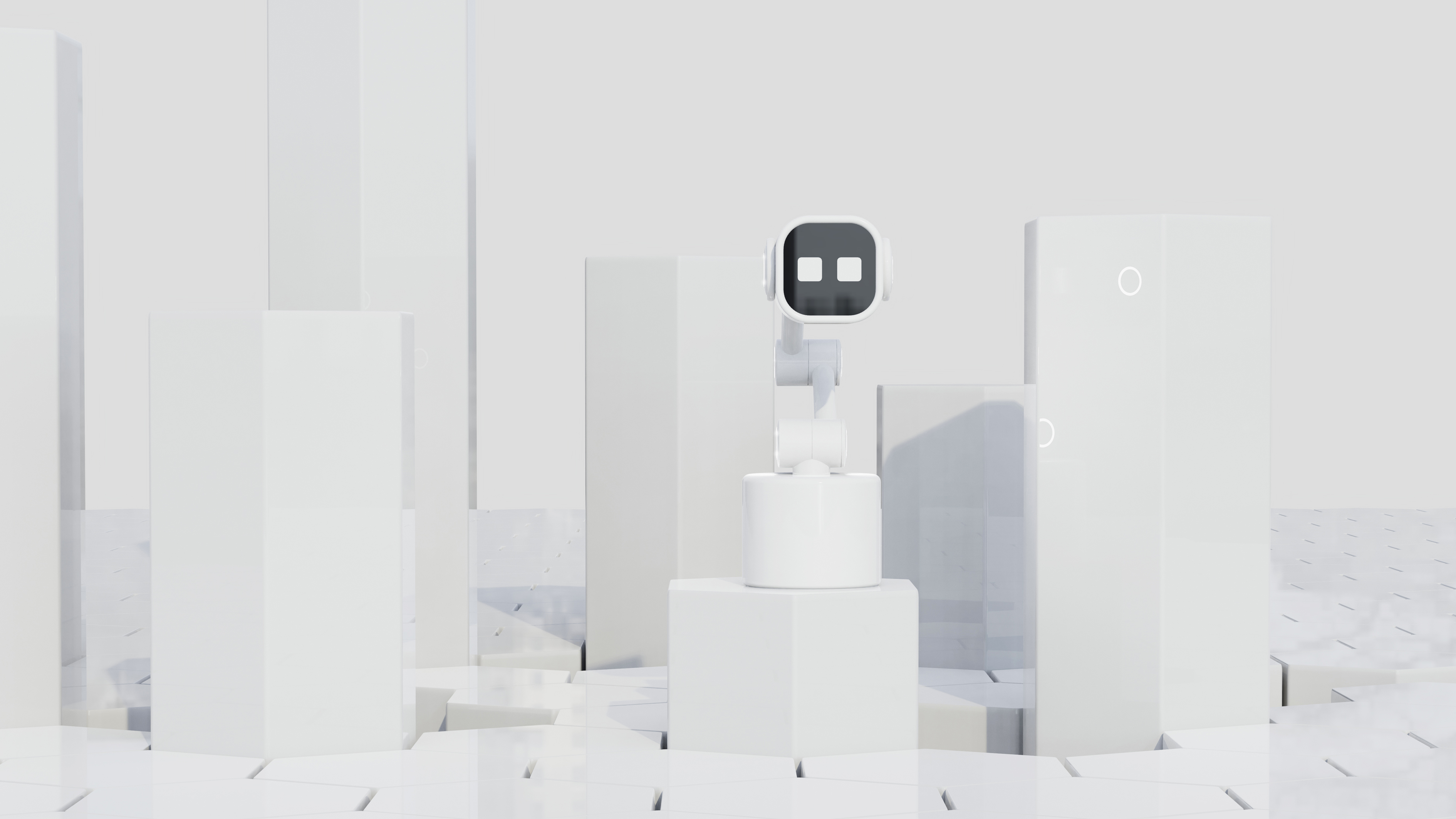 Desktop AI robot，