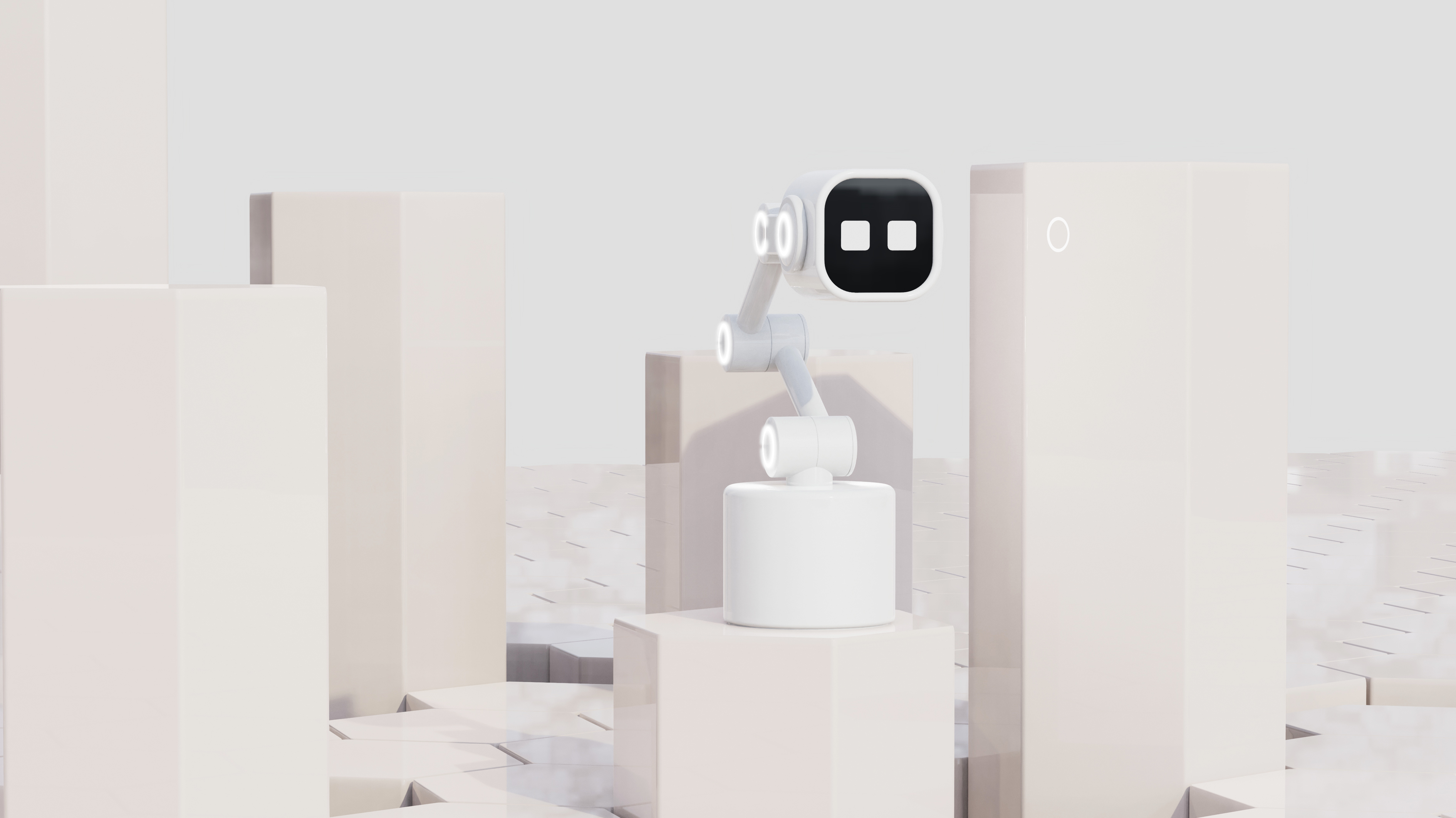 Desktop AI robot，
