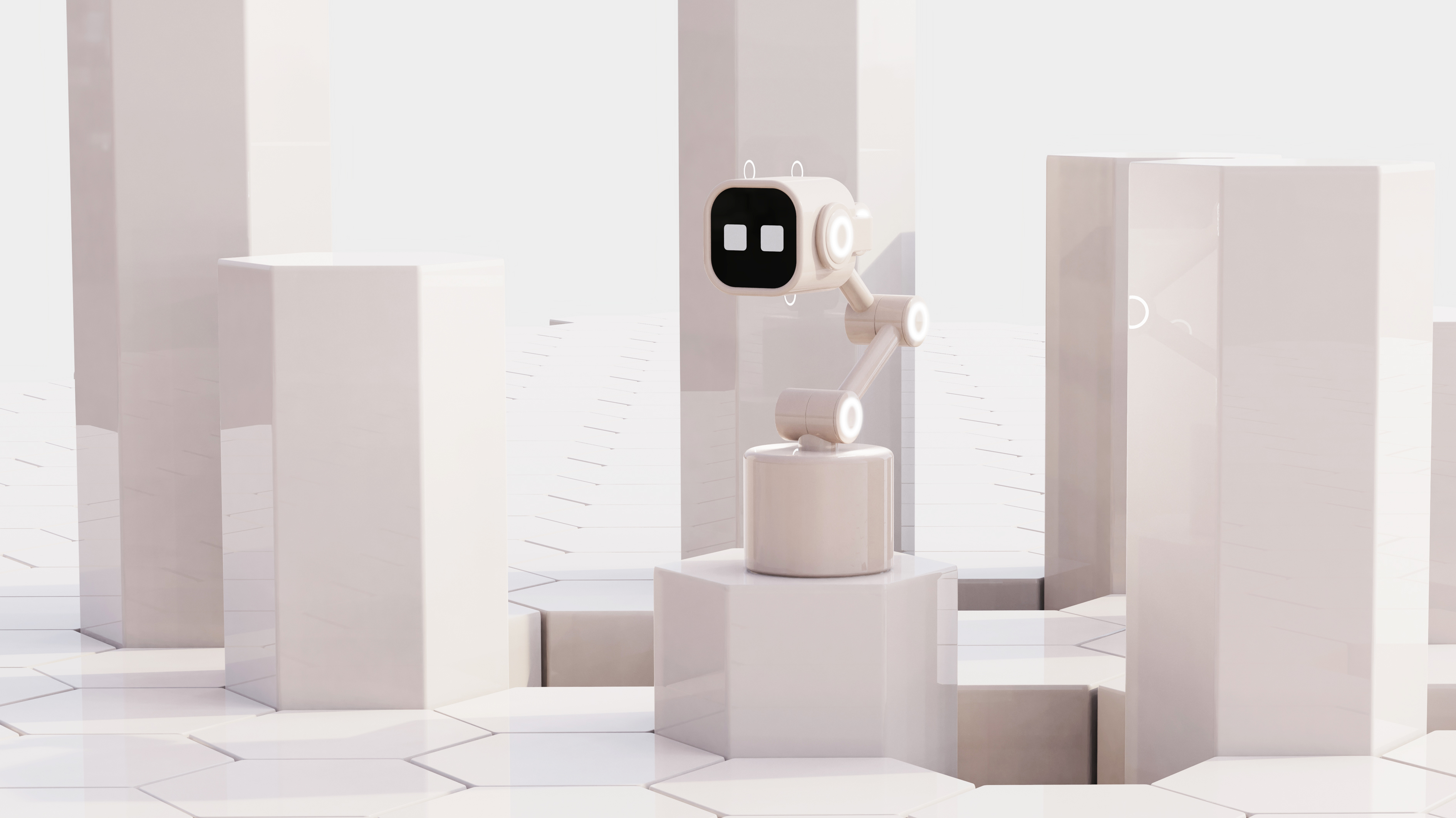 Desktop AI robot，