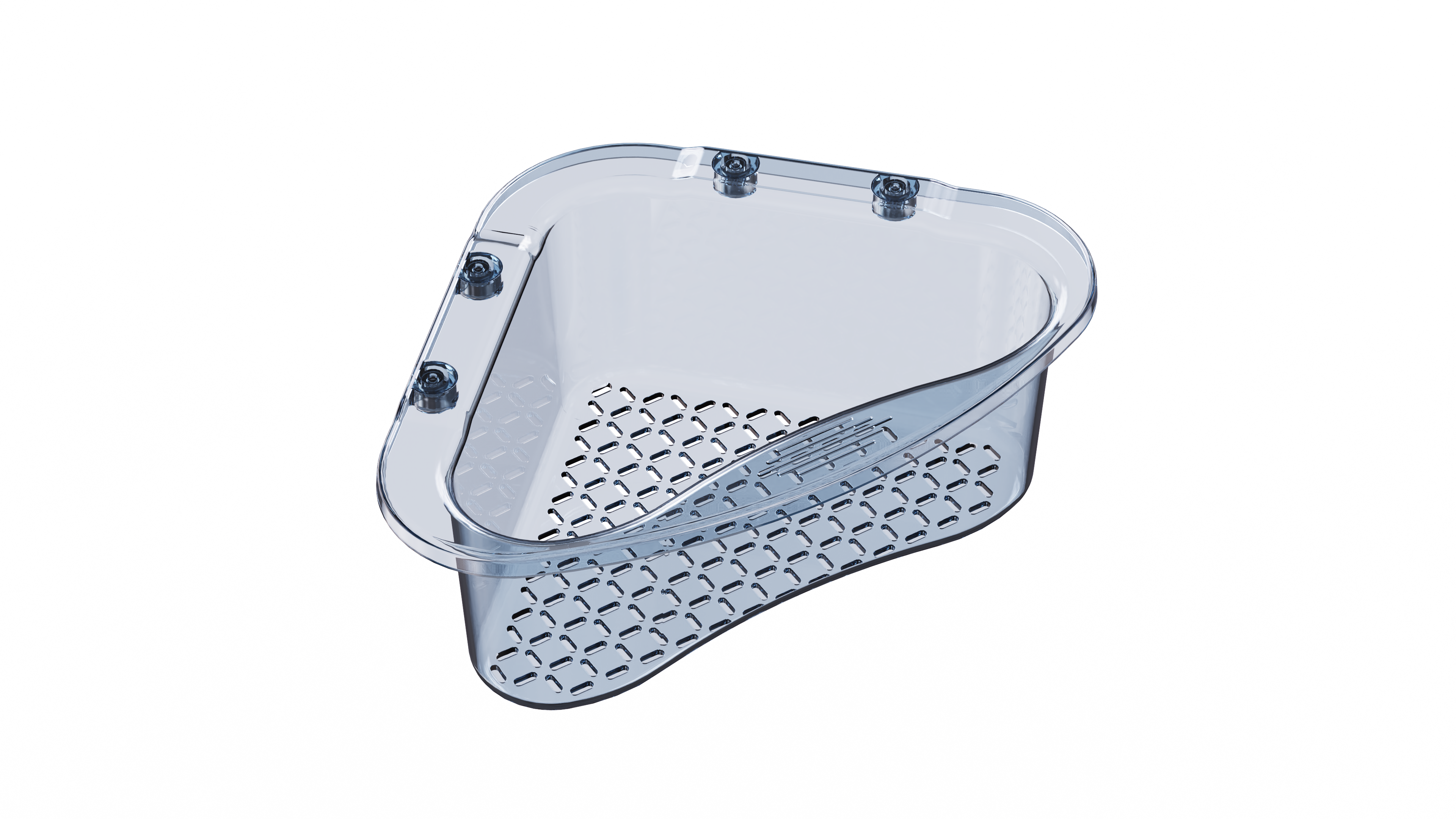 Chopping board rack，Drain basket，Water baffle，