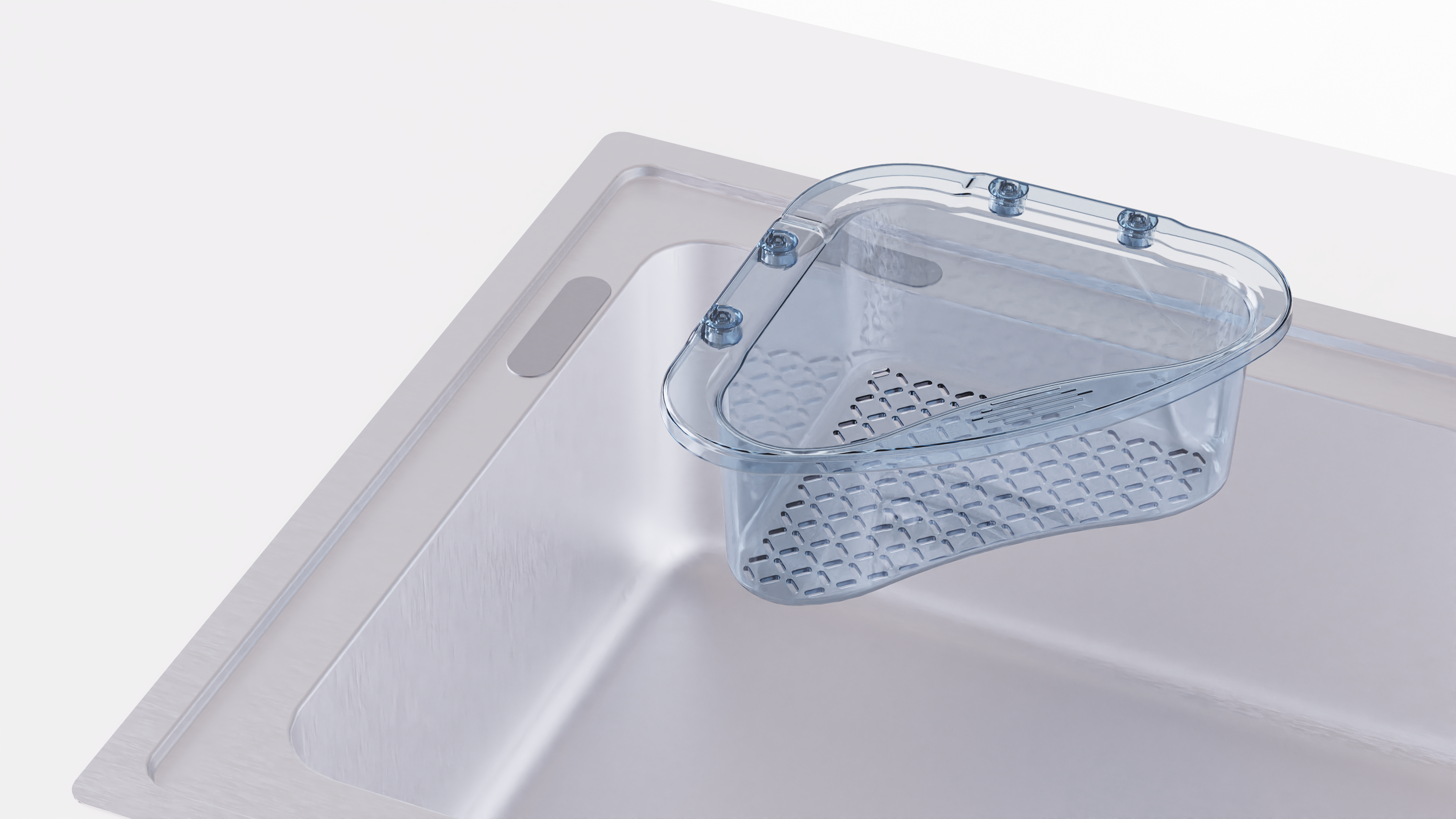 Chopping board rack，Drain basket，Water baffle，