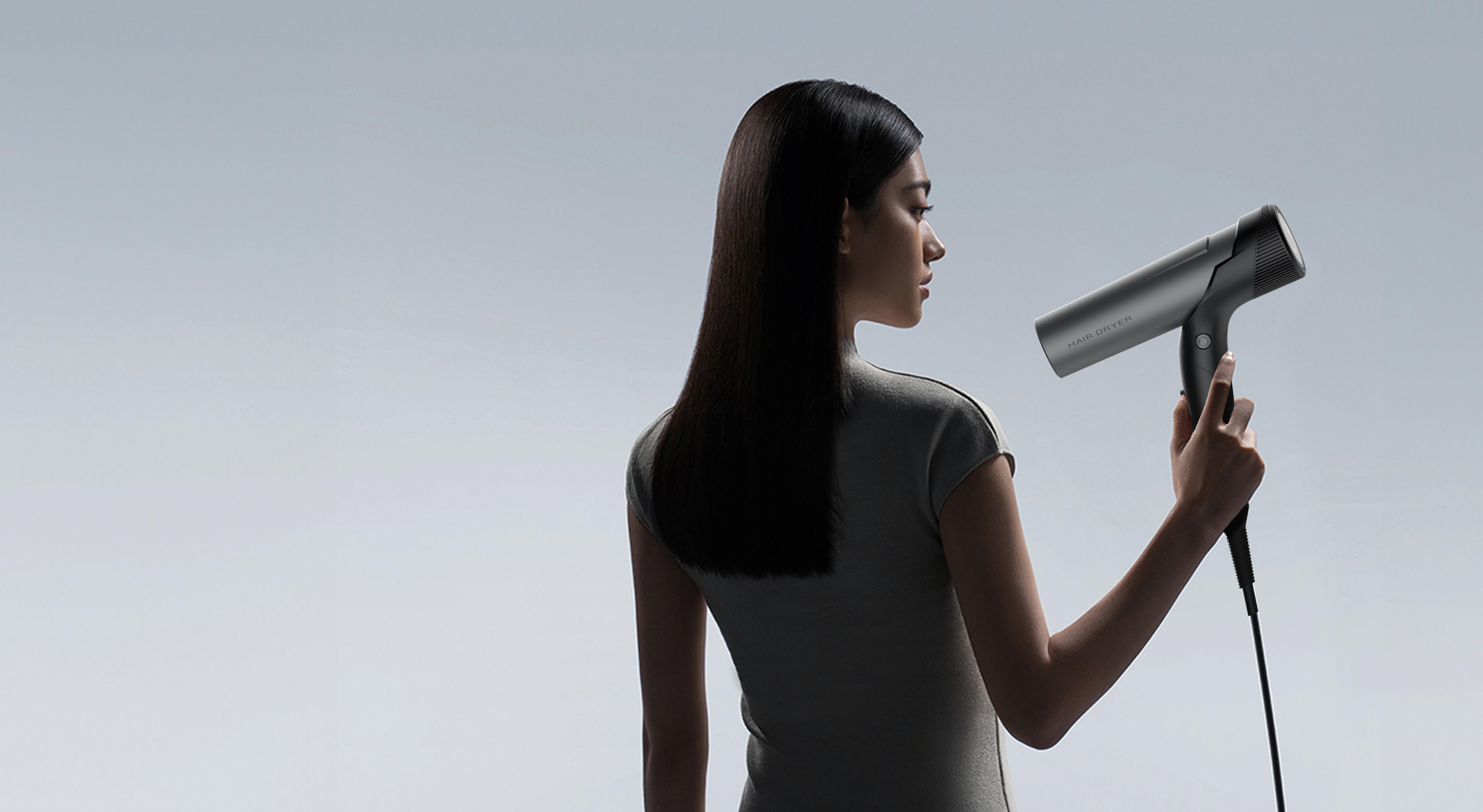 hair drier，Smart appliances，Creative design，Folding portable，Home，major，Mecha wind，Sense of science and technology，