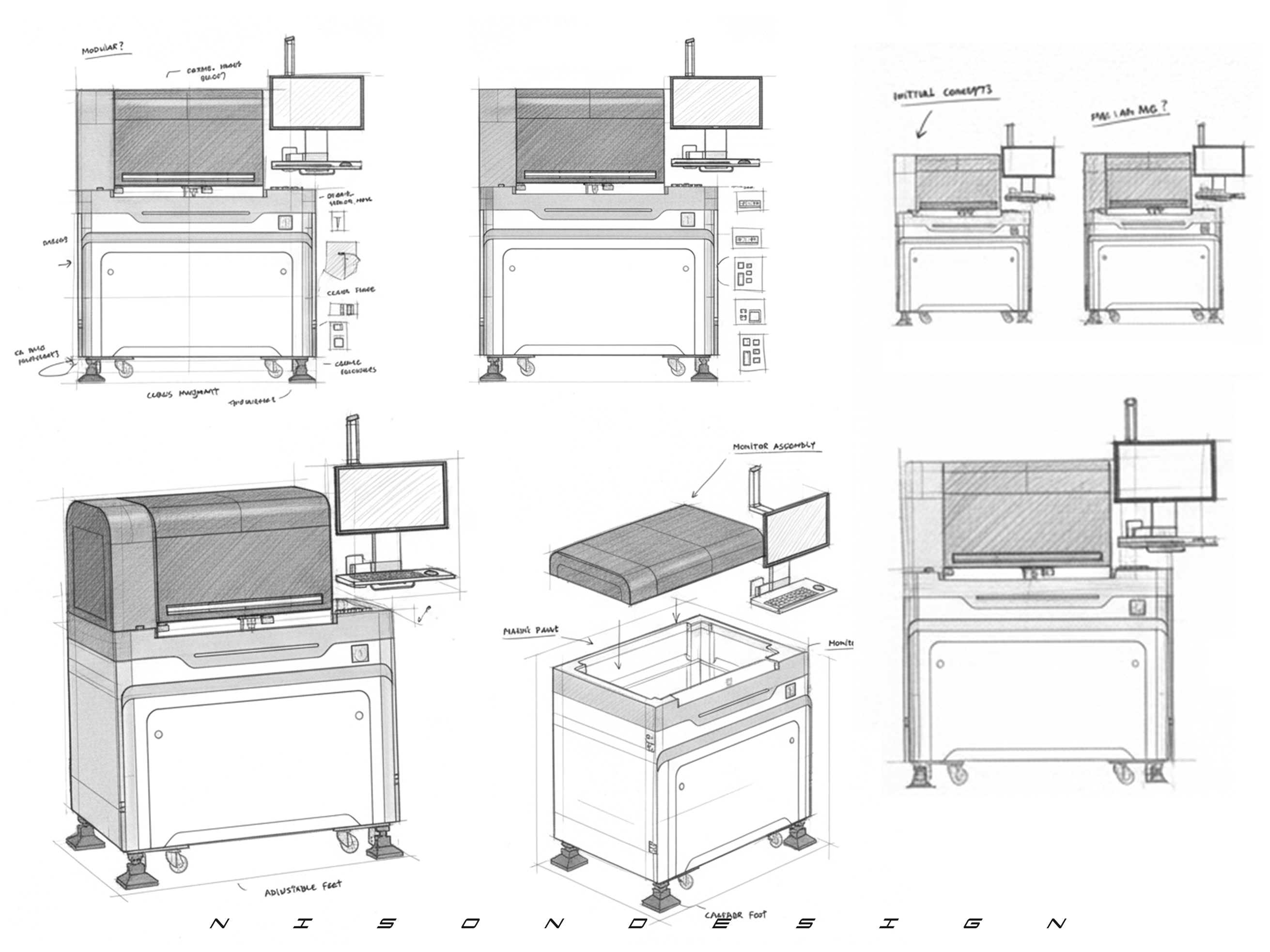 industrial design，product design，Sheet metal design，Appearance Design of Sheet Metal Equipment，Off-line plate distributor，