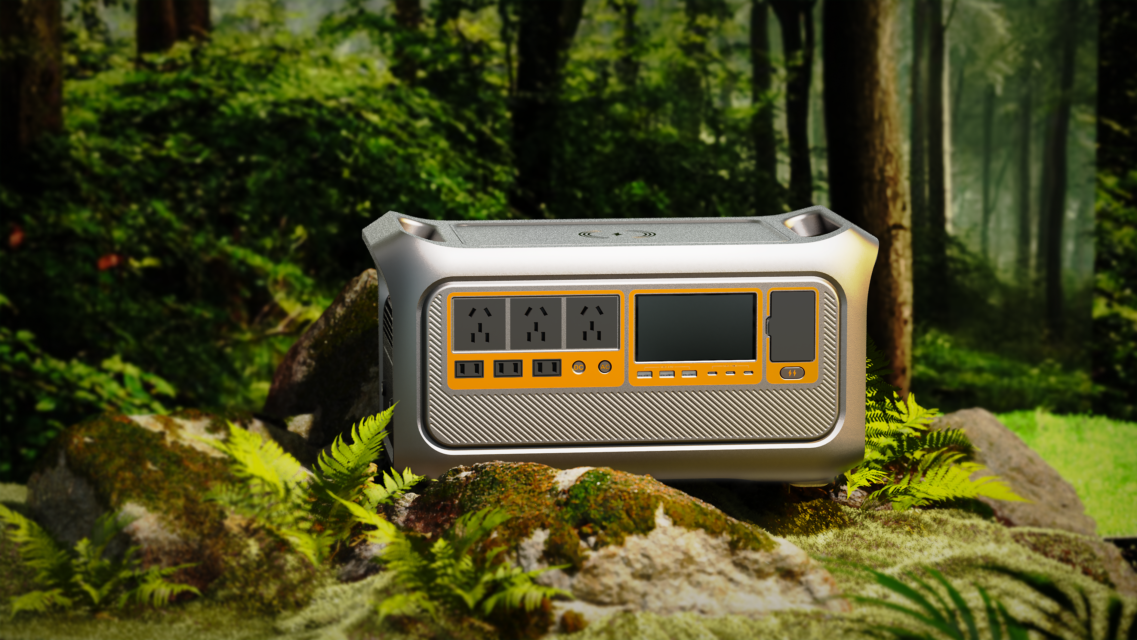 industrial design，Energy storage，outdoors，Aesthetic feeling，