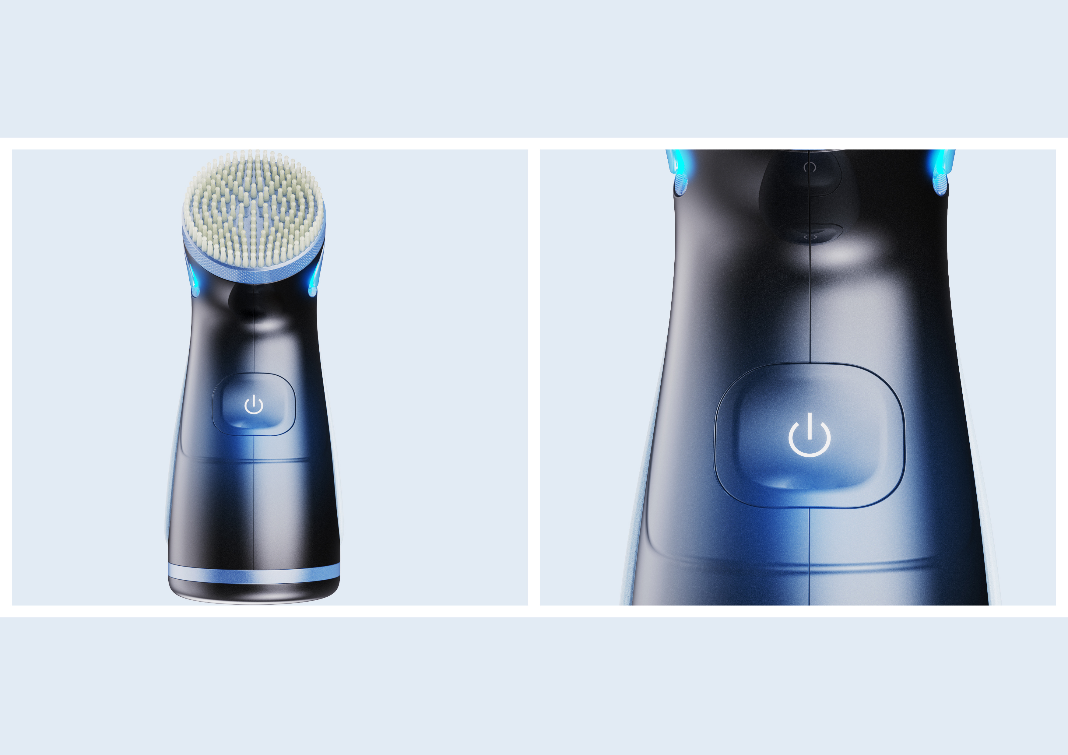 Men’s facial cleansing device，