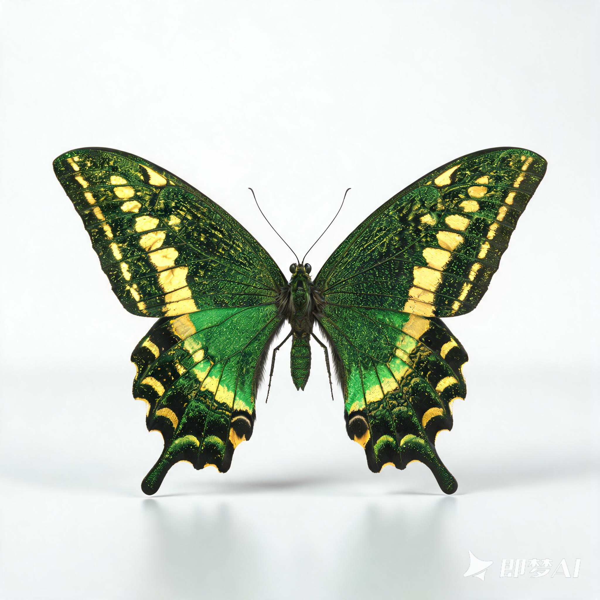 Golden Birdwing Butterfly，