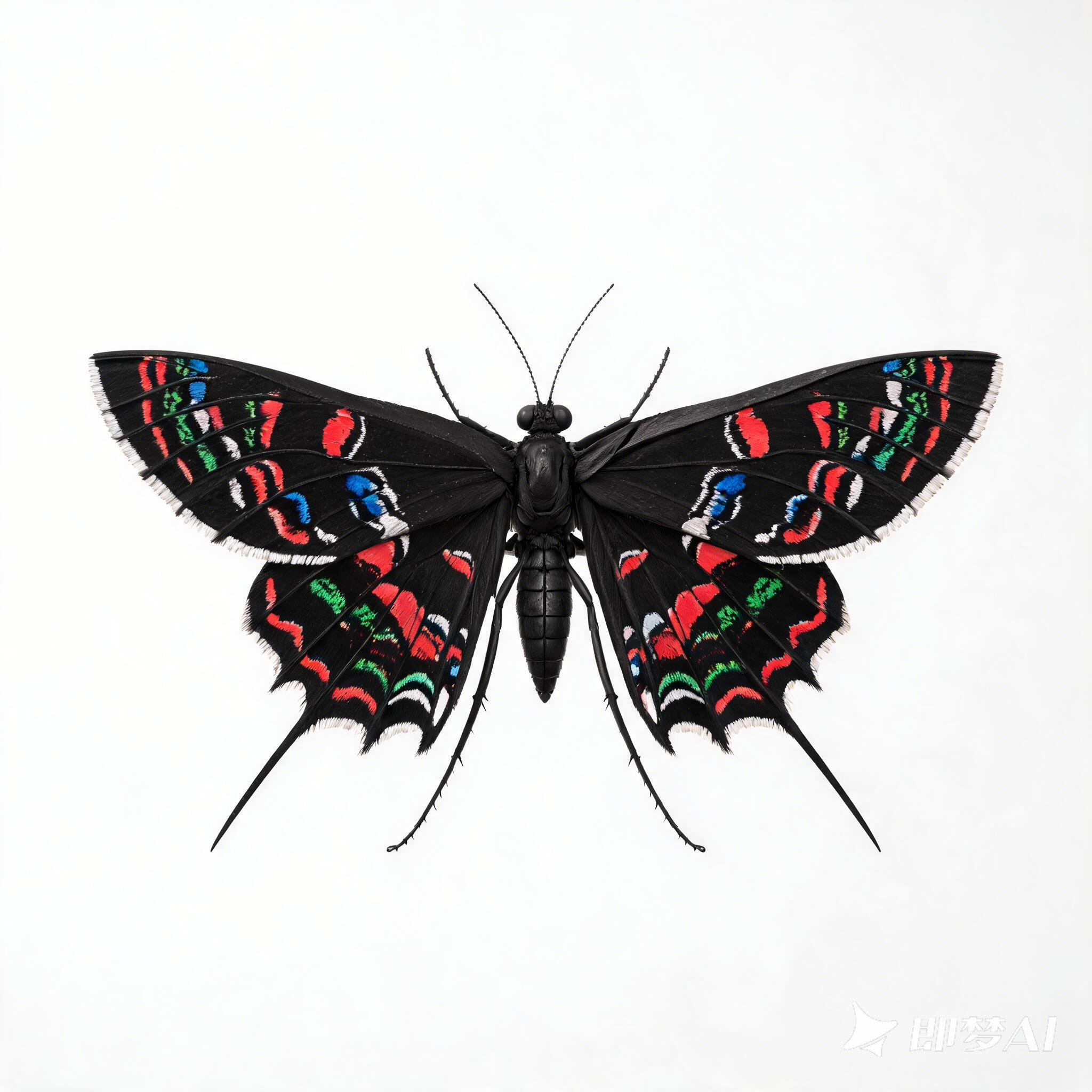 Madagascar golden bird‑wing butterfly，