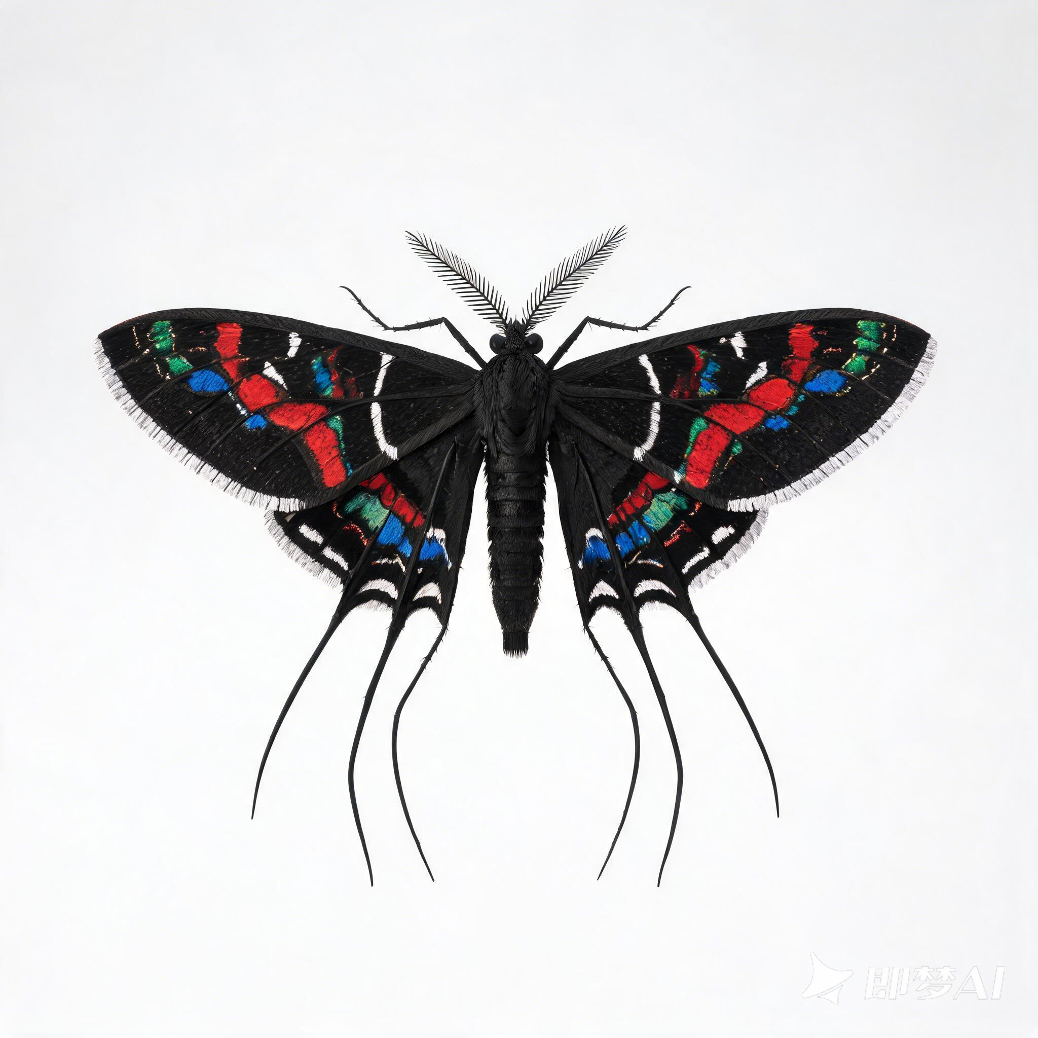 Madagascar golden bird‑wing butterfly，