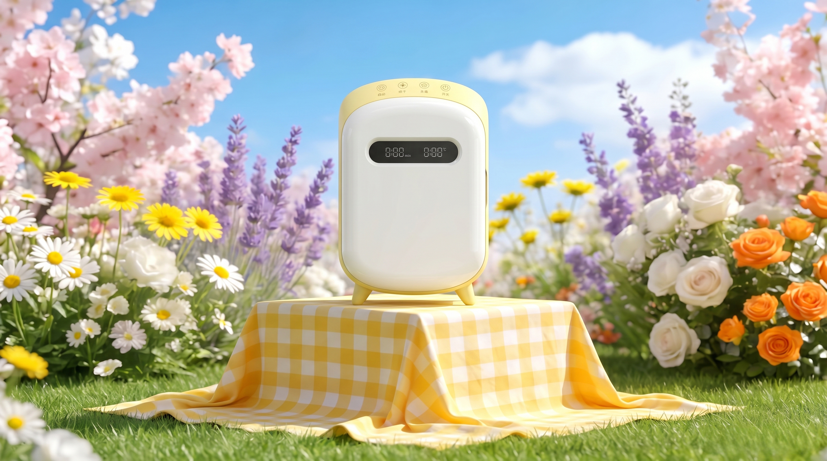 Baby and mother disinfection cabinet，bottle sterilizer ，Baby good things，Small household appliance design，product design，Appearance design，get design，