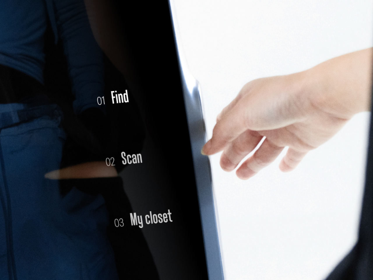 OVME，Smart fitting mirror，Digital，electronic product，