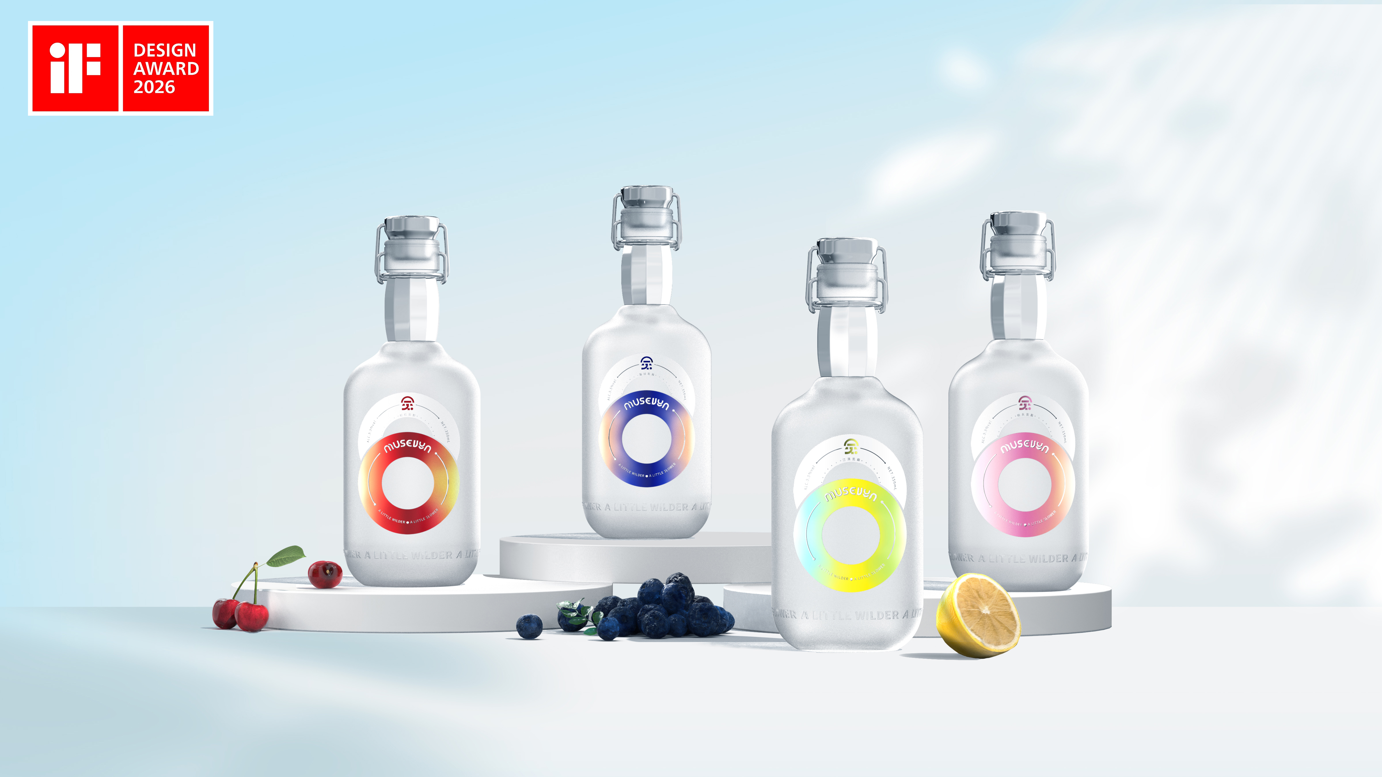 packing design，Alcohol，Fruit liqueur，