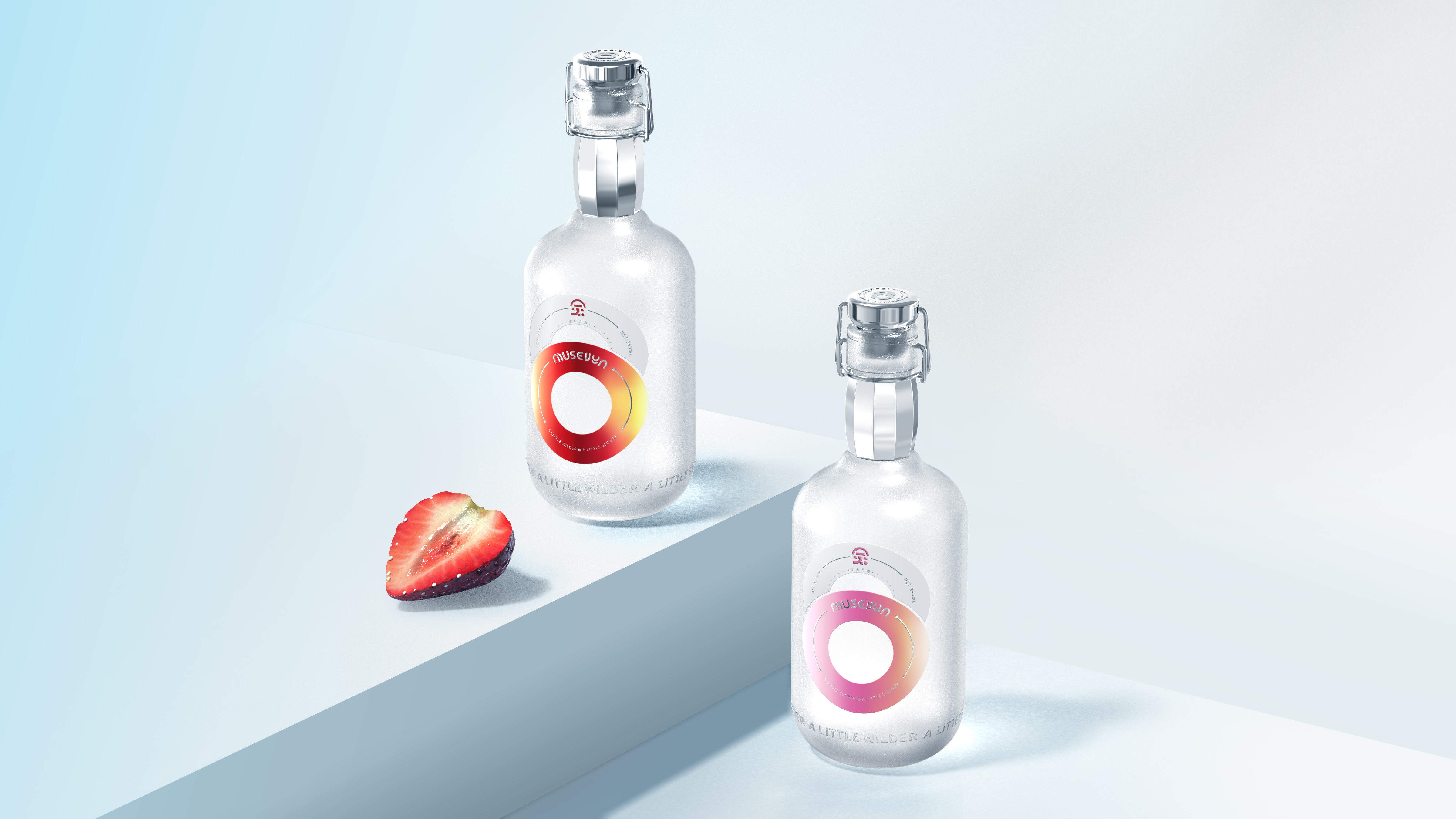 packing design，Alcohol，Fruit liqueur，