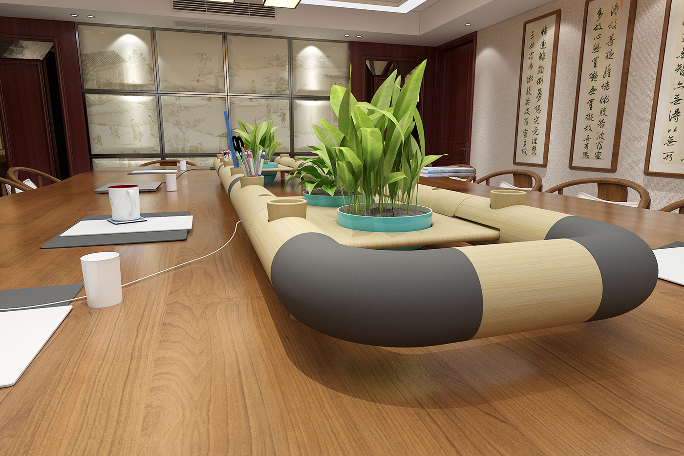 Storage rack，Office storage，Desktop storage，Bamboo products，original ecological design，