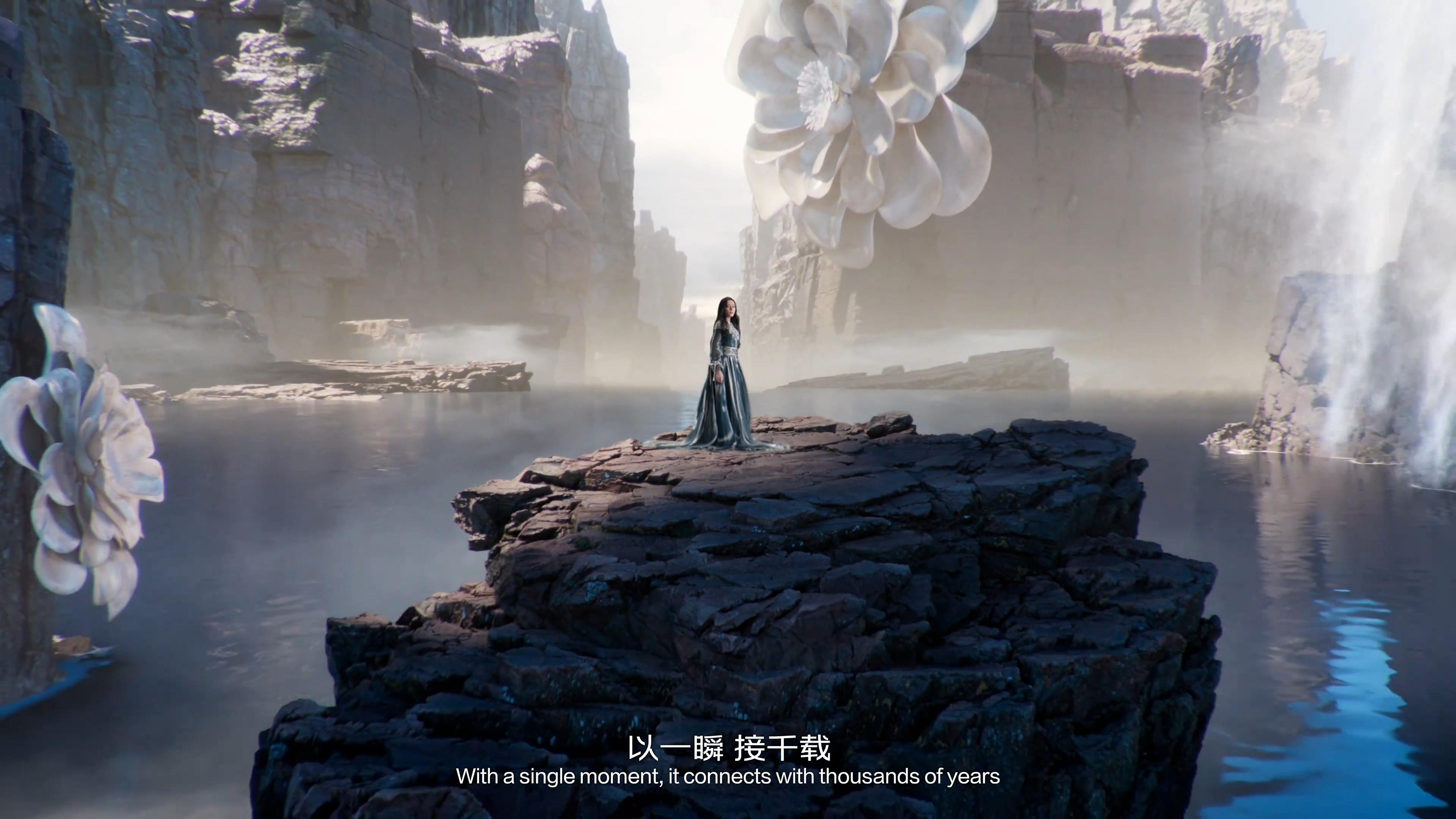 Dilraba，crown bead ceramic，cg，animation，Morning vision，Product animation，